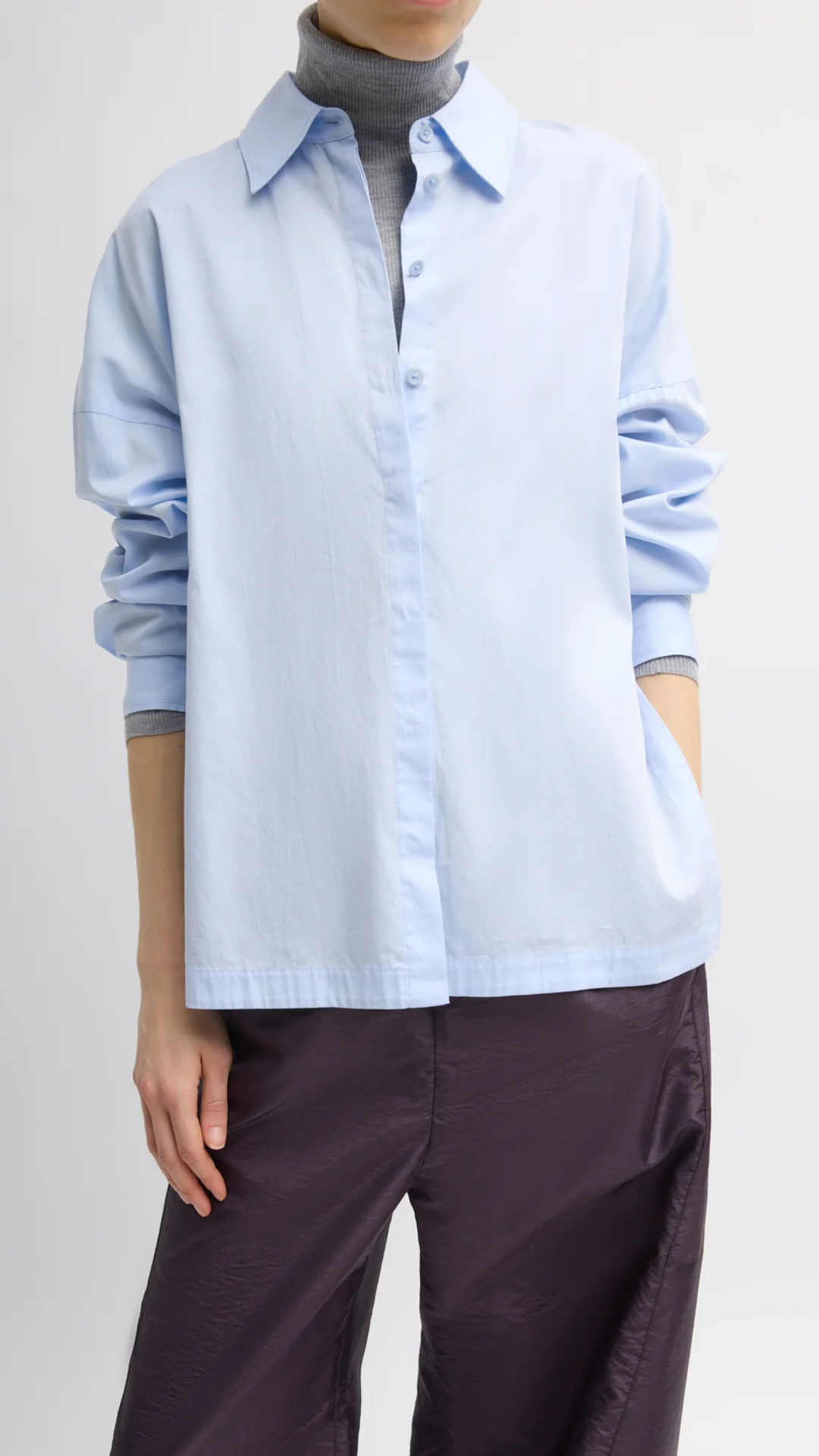 Tibi Gabe Oversized Shirt