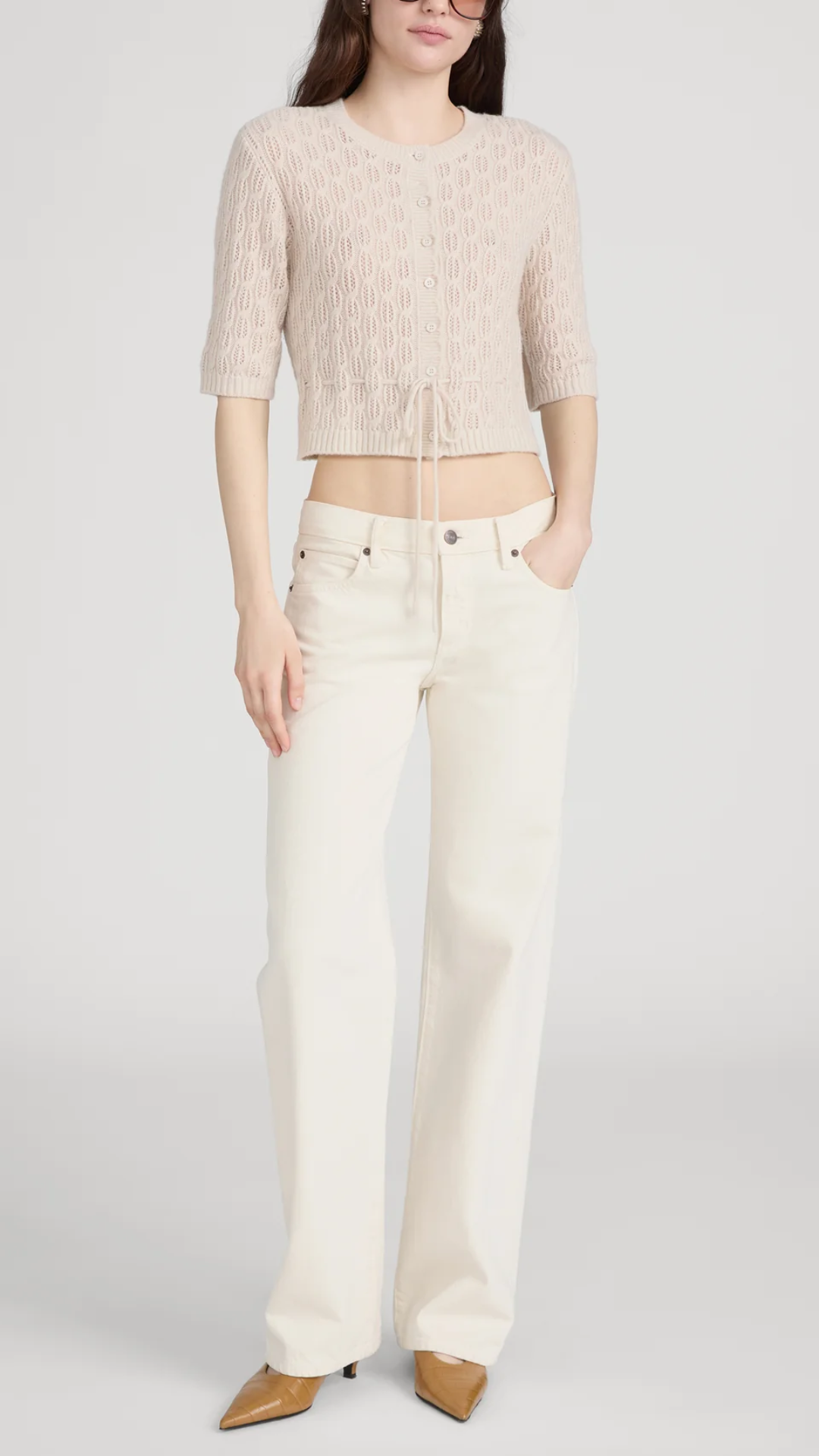 FRAME The Saturday Jean in Shell