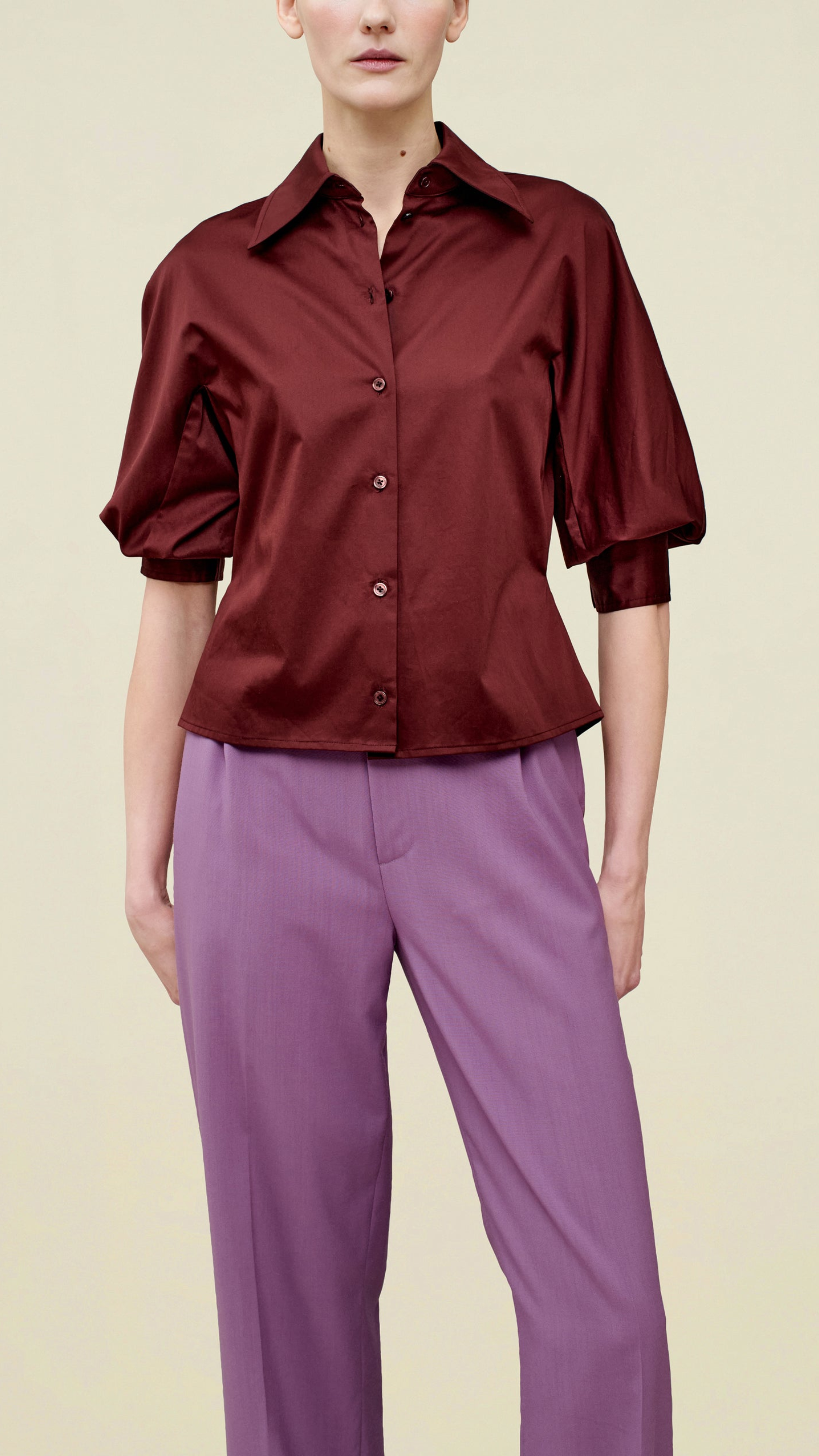 Kallmeyer Colette 3/4 Sleeve Button Down