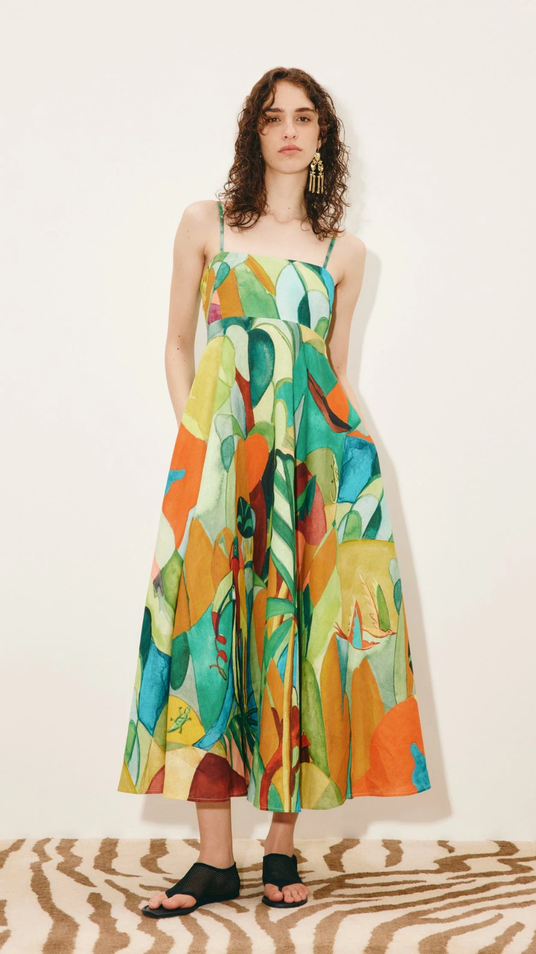 Alemais Mokshini Sundress in Multi