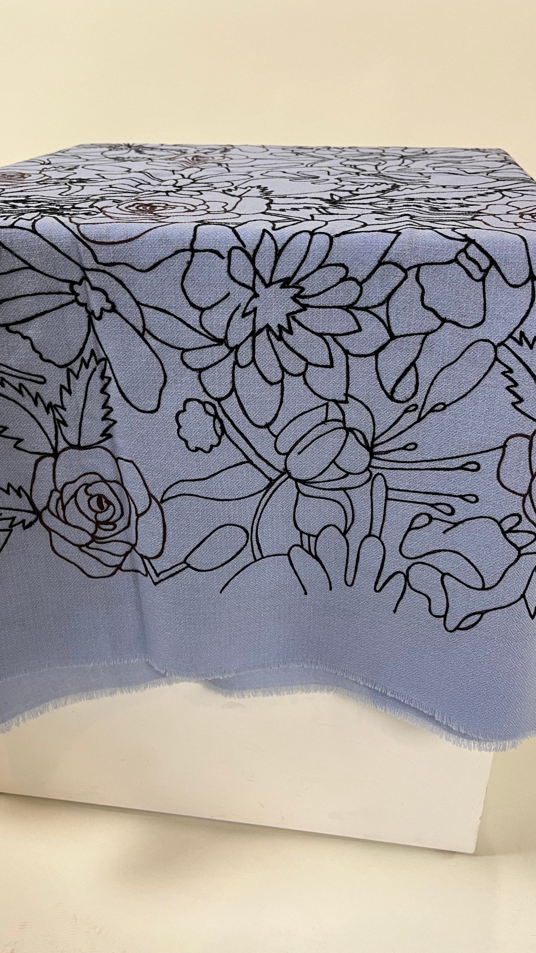 Janavi Floral Charms Shawl