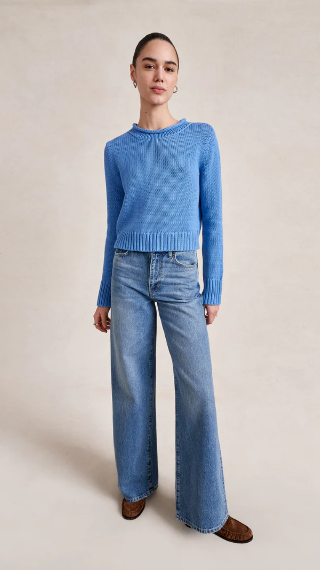 La Ligne Solid Mini Marina Sweater