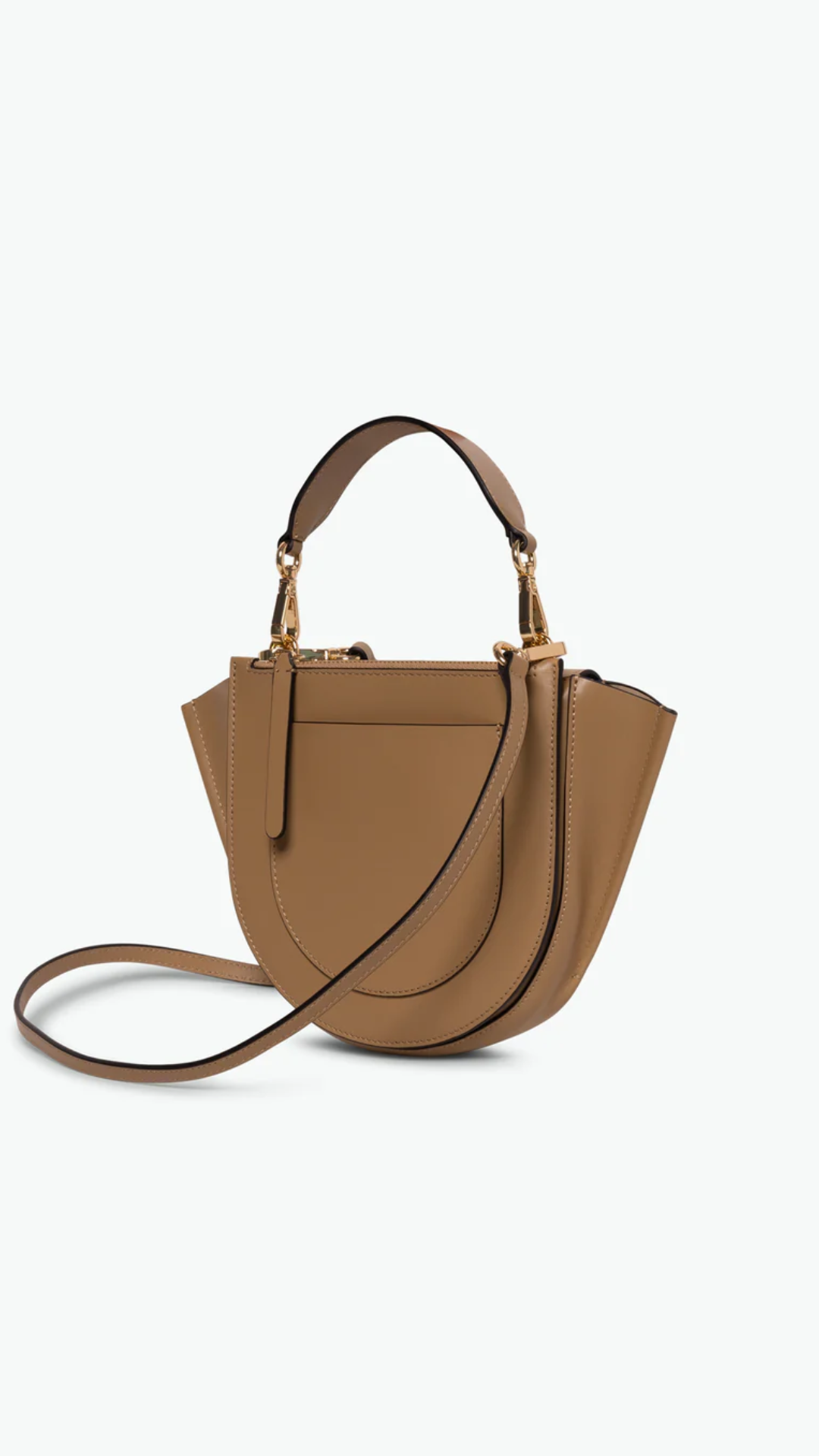 Wandler Hortensia Mini Bag in Gingerbread