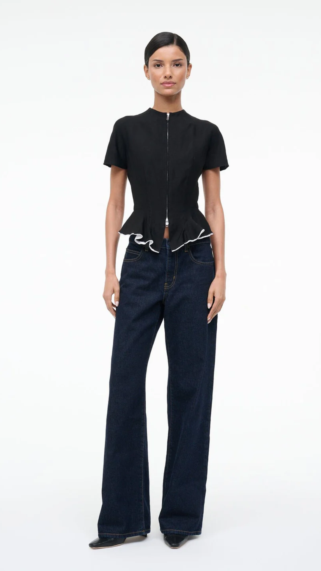 Staud Maelle Top in Black