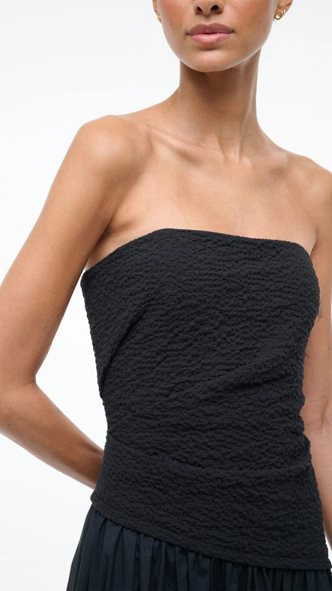 Staud Nia Dress in Black