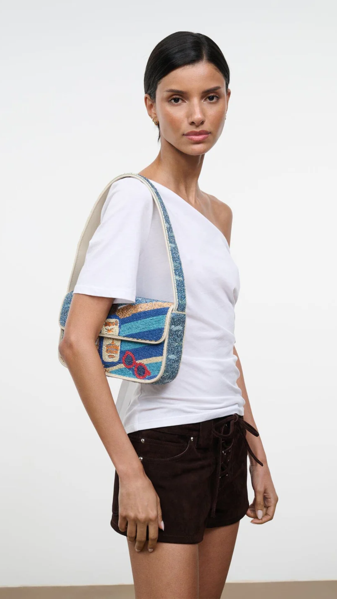 Staud Tommy Beaded Bag
