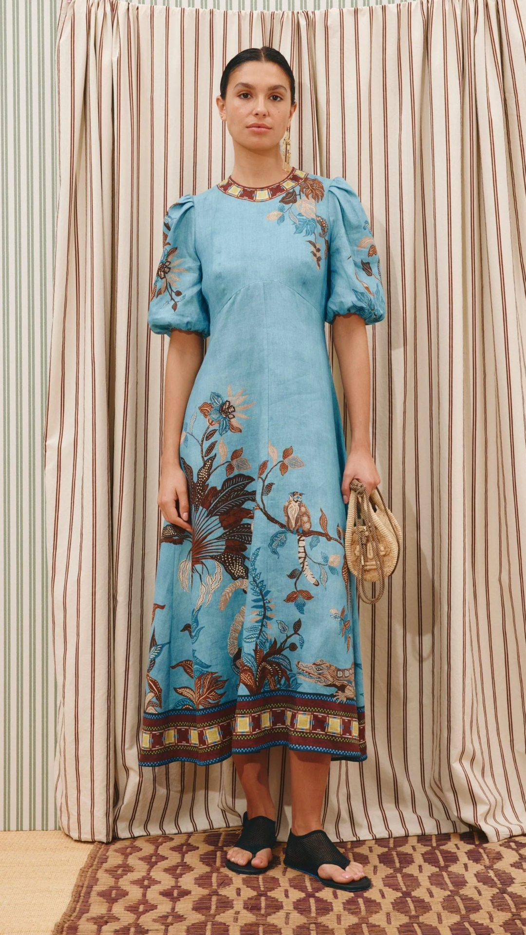 Alemais Georgie Midi Dress in Multi