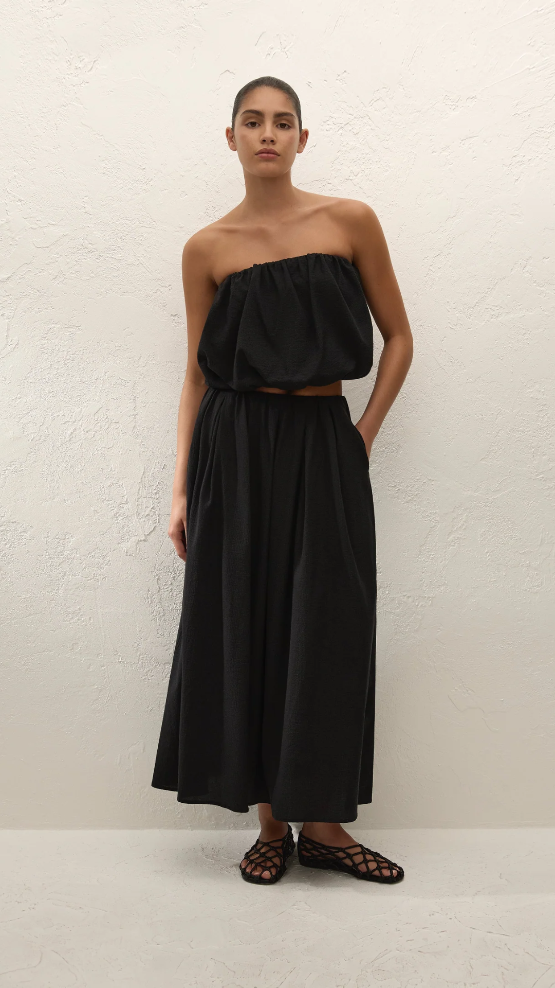 Faithfull Camila Top in Black