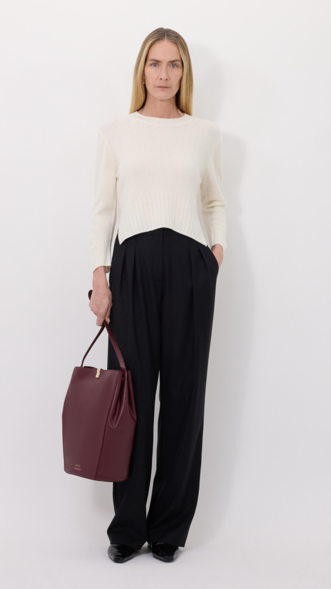 LouLou de Saison Mora LDS Cropped Sweater