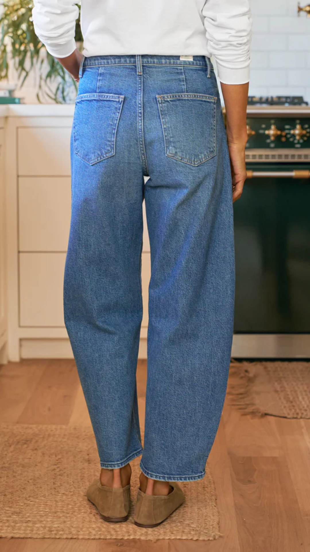 Frank & Eileen Brennan Barrel Jean in 1978