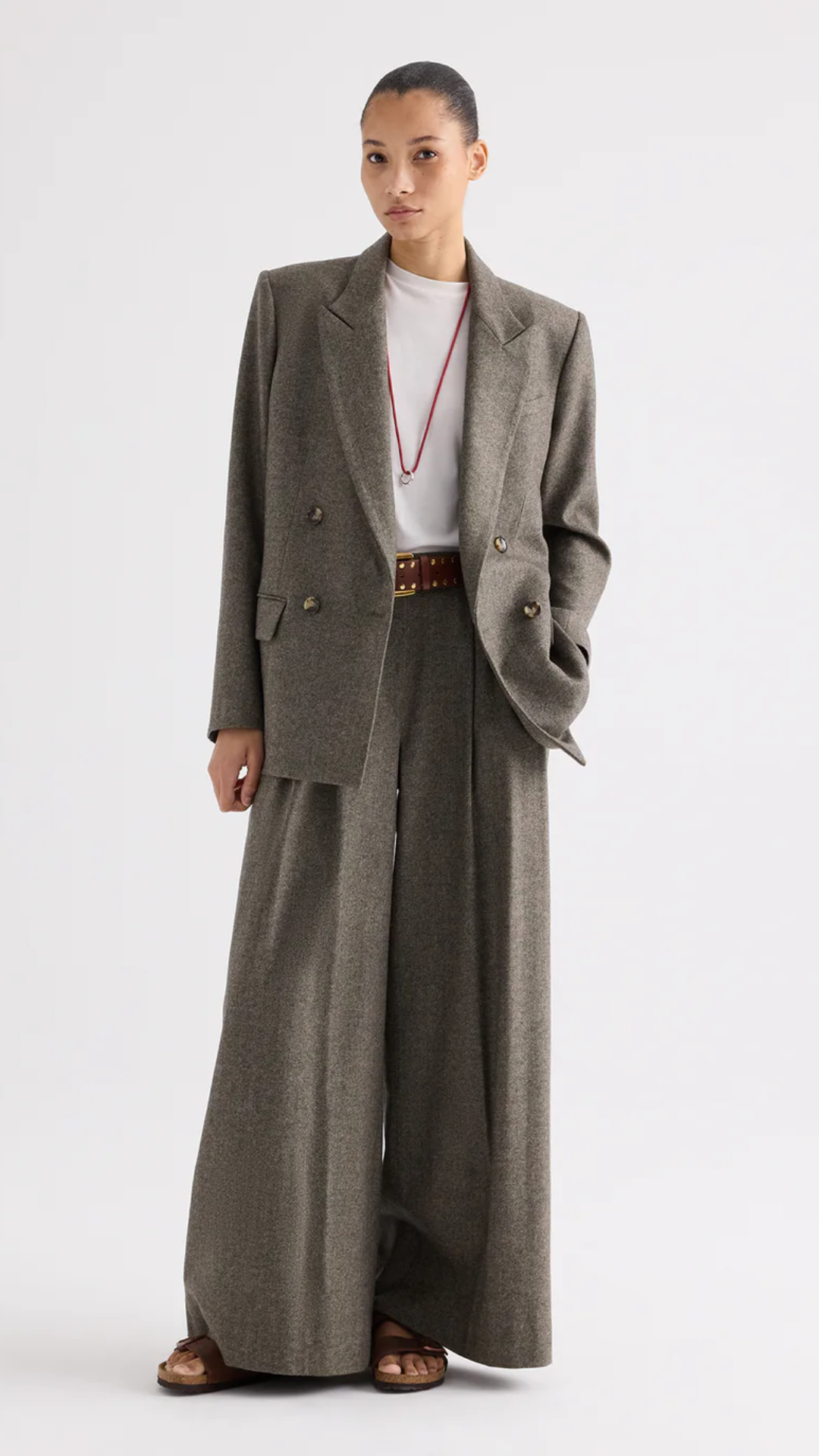 TWP Harper Blazer in Tea Multi