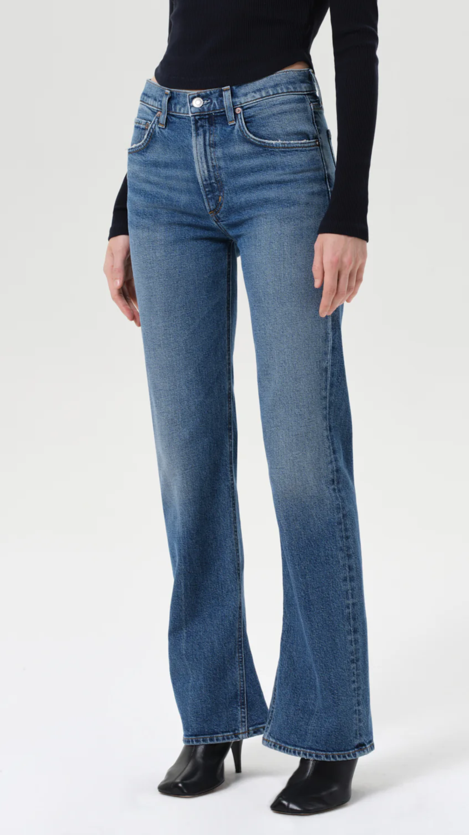 Agolde Kick Boot Jean in Curve