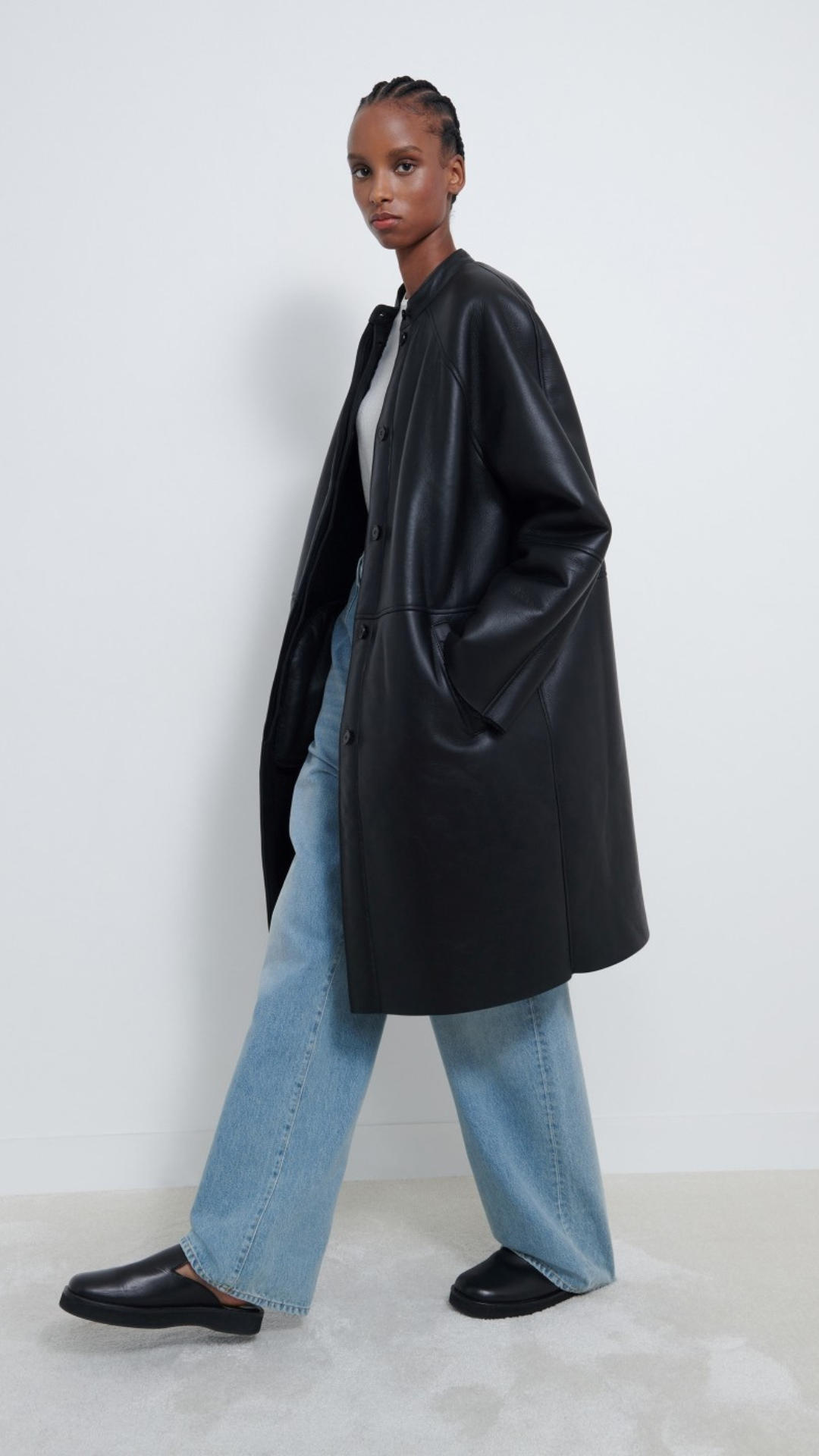 Loulou Studio ALABAT Shearling coat