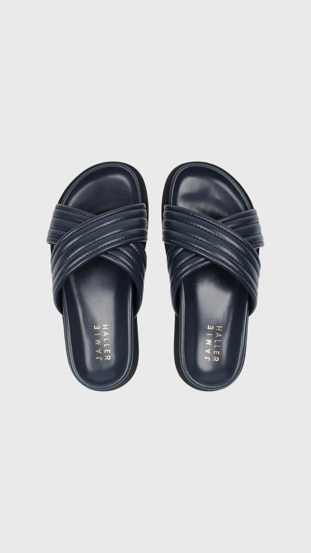 Jamie Haller Pool Slide in Deep Navy