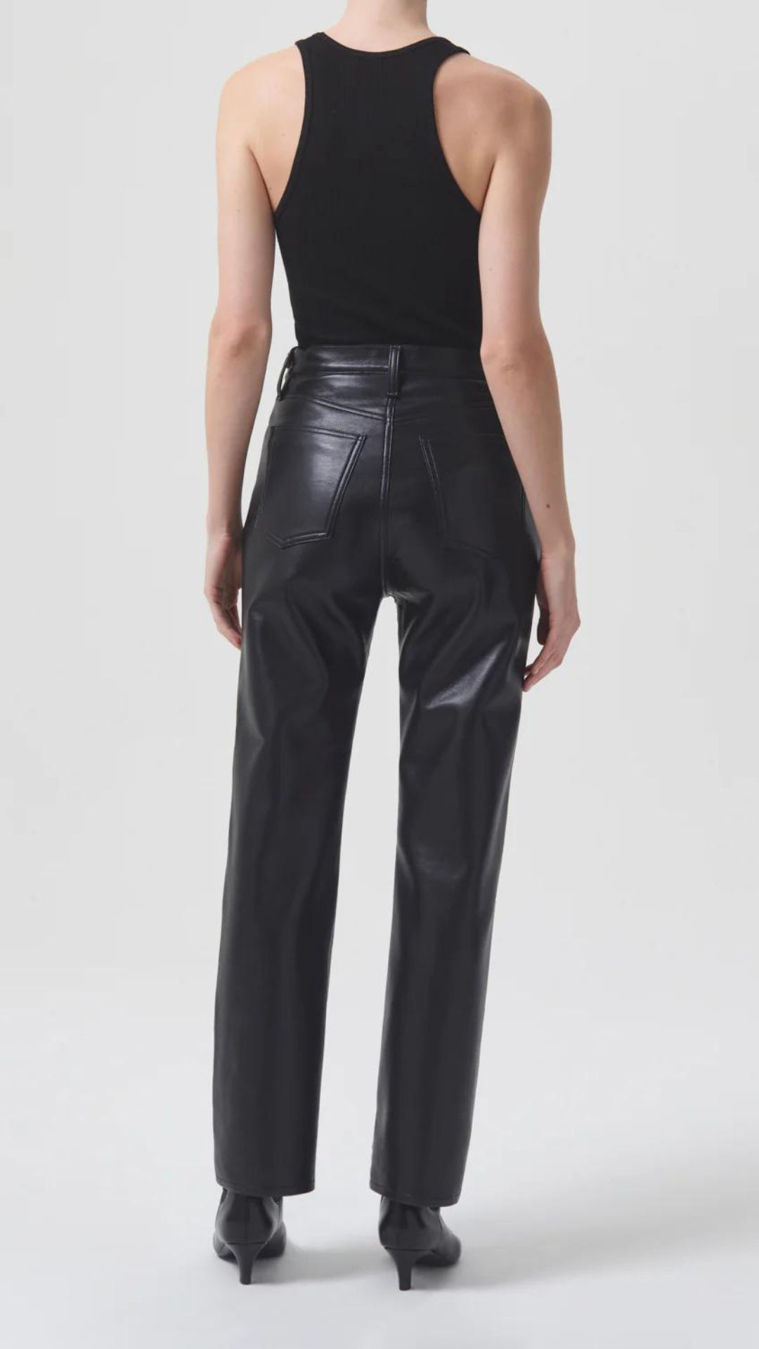 Agolde Recycled Leather 90's Pinch Waist