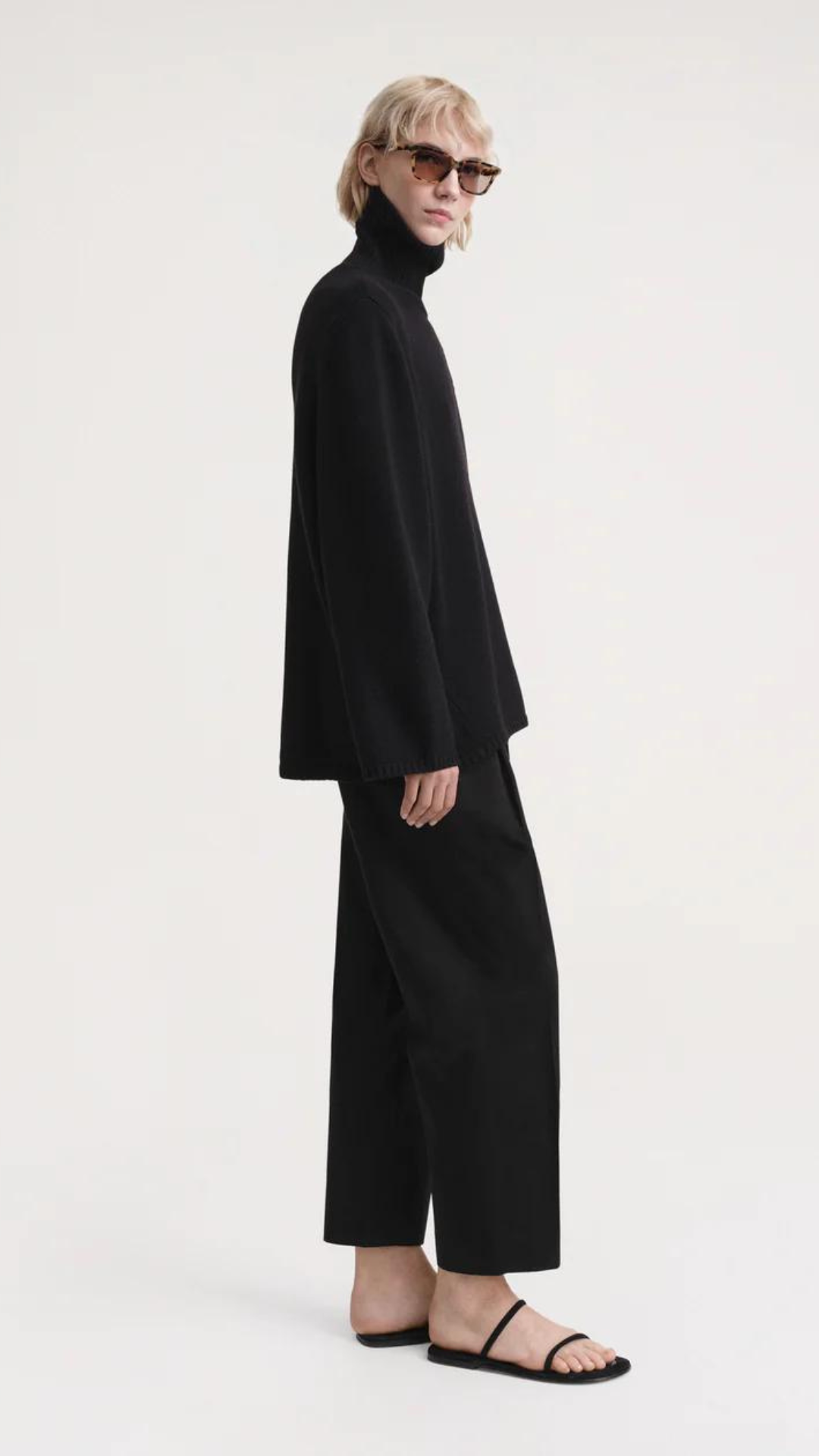 Toteme Wool Cashmere Turtleneck