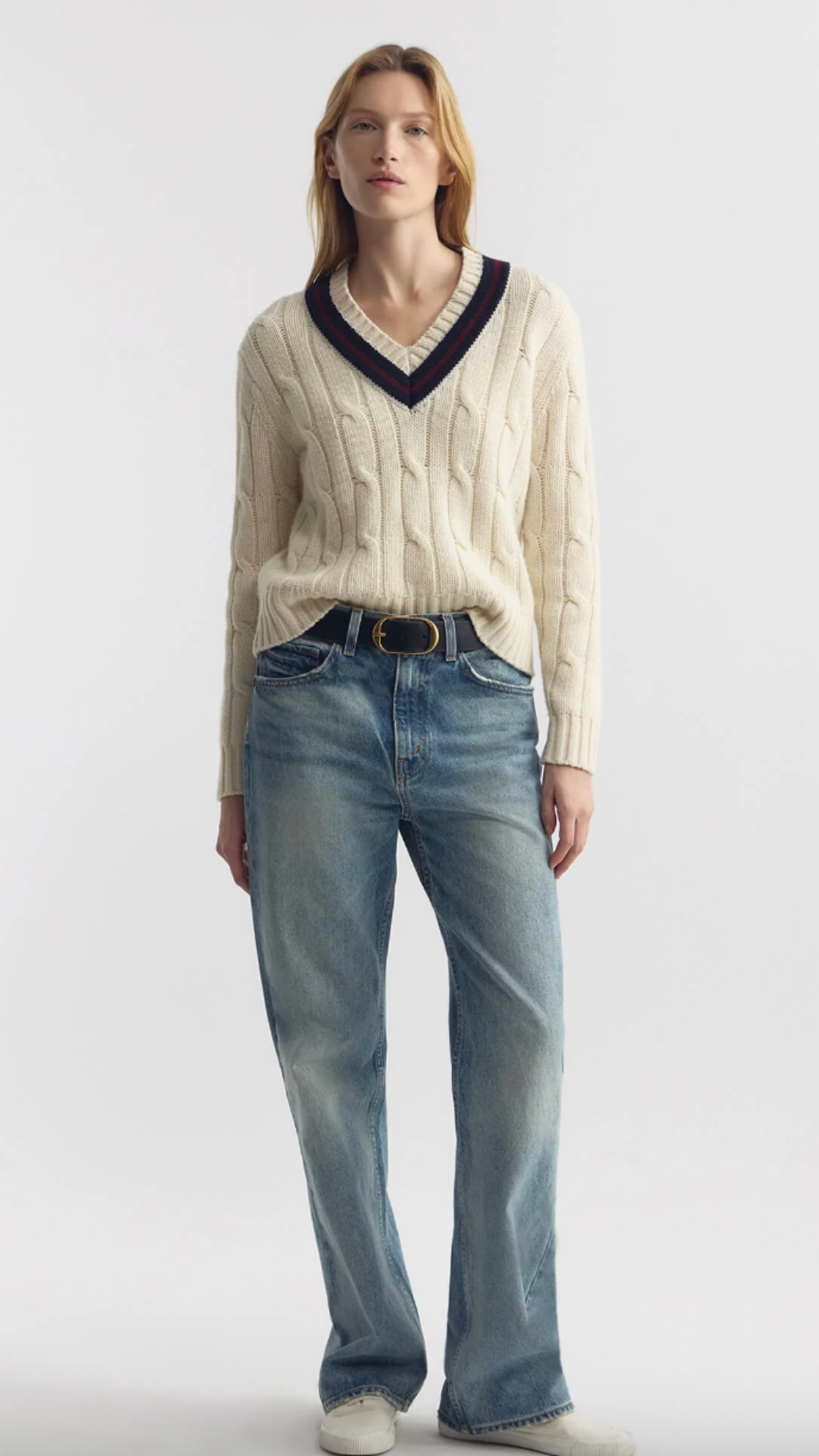 Nili Lotan Fabiana Sweater in Ivory