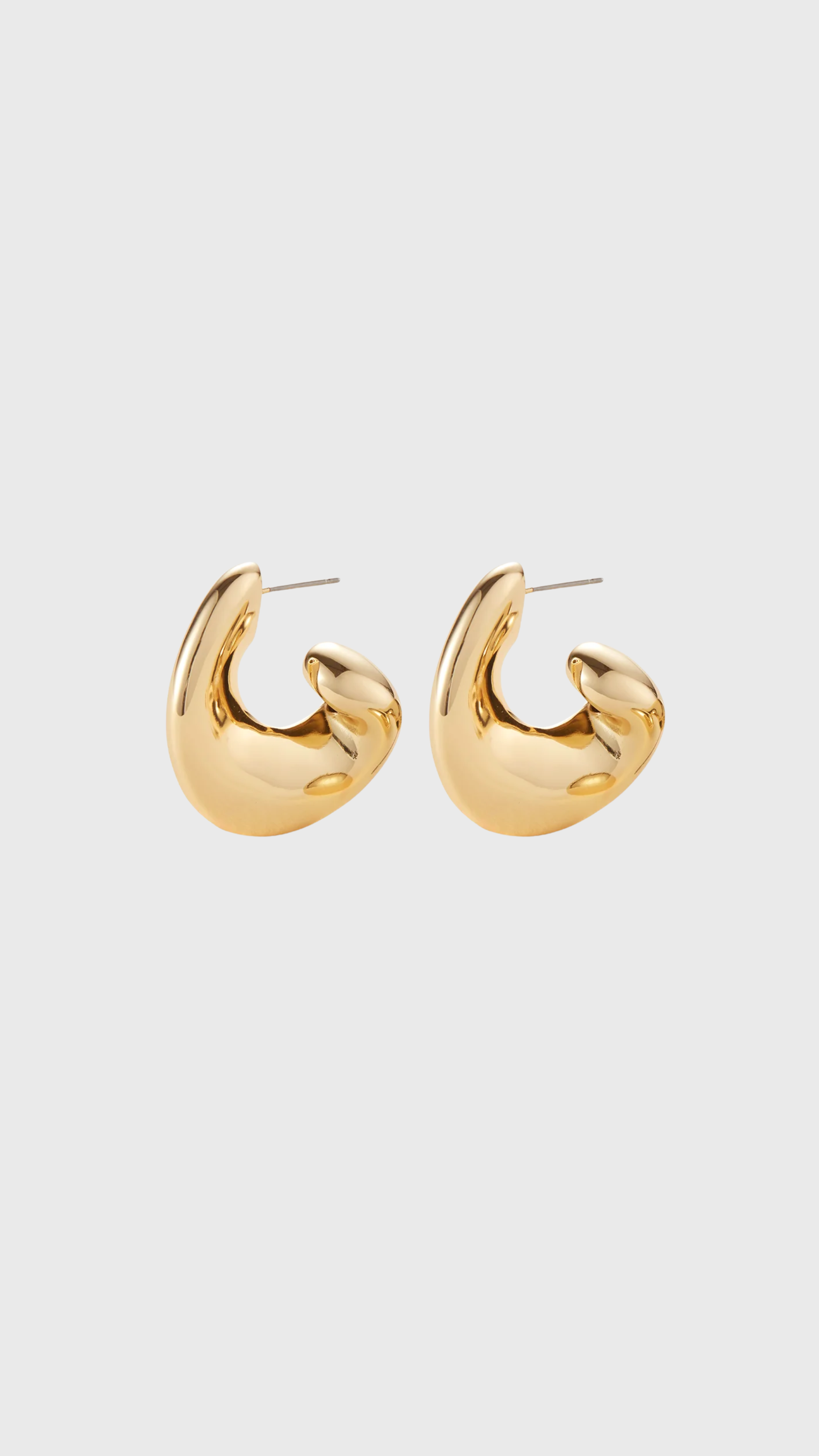 Jenny Bird Gigi Hoops in Gold