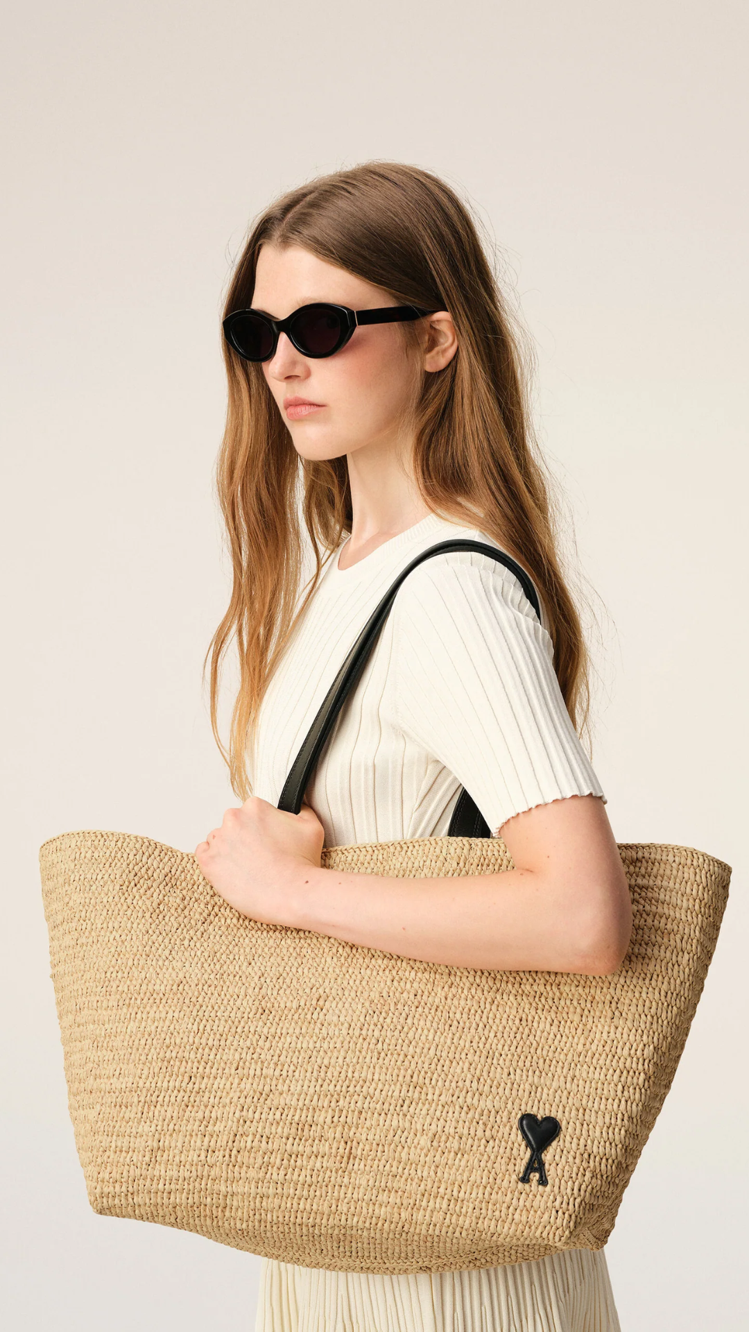 Ami de Coeur Tote Bag in Natural
