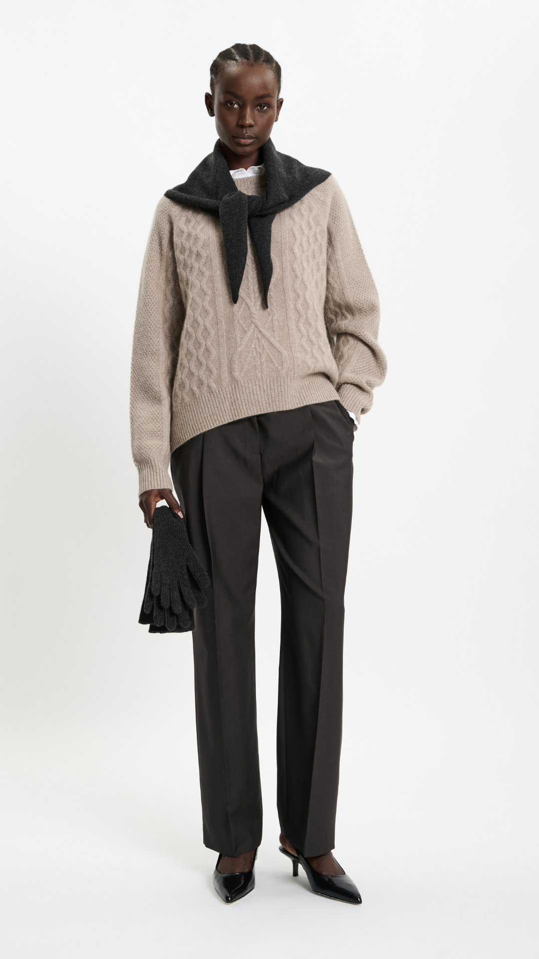 Arch4 Delilah Sweater in Beige Melange