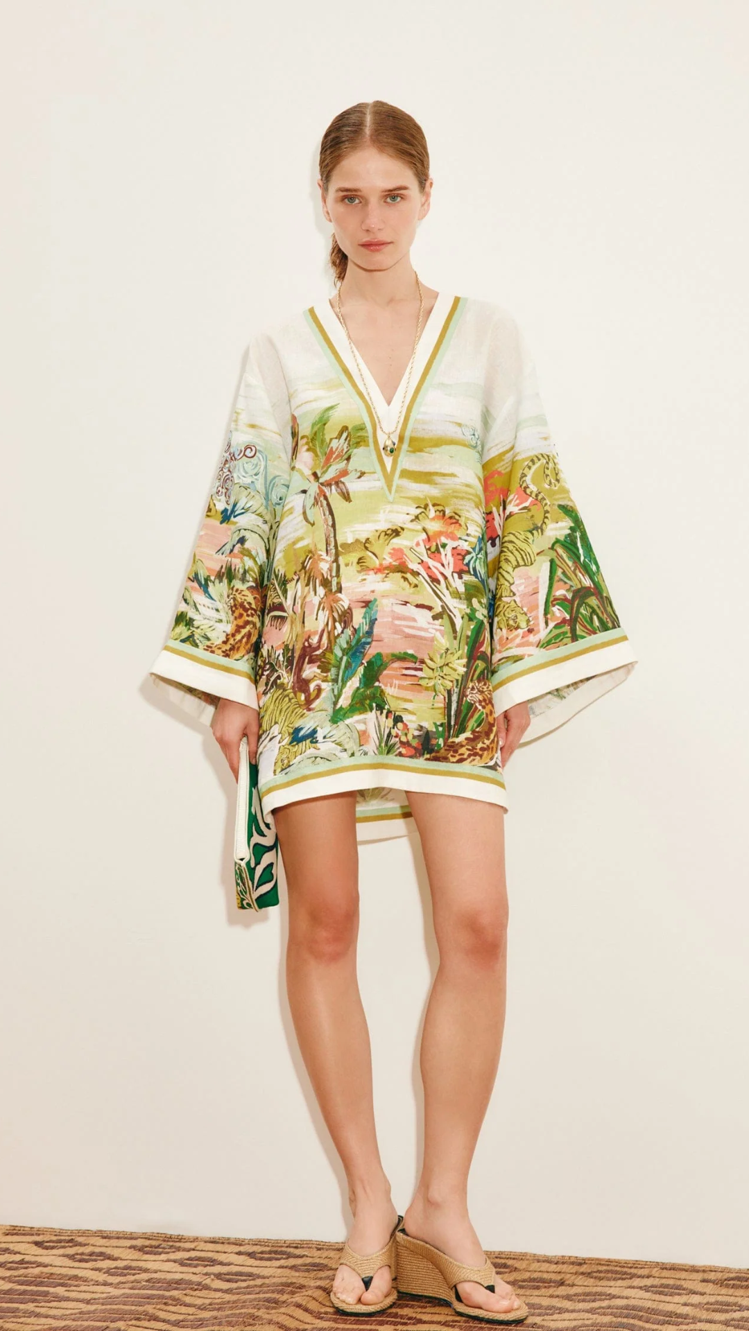 Alemais Jungle Boogie Mini Dress in Multi