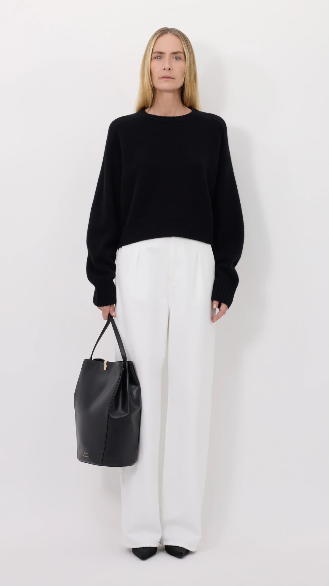 Loulou de Saison Bruzzi LDS Cropped Sweater