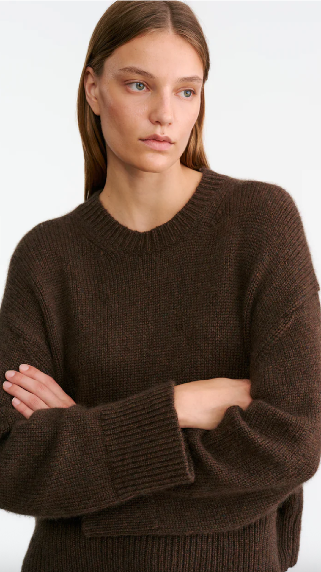 Nili Lotan Anisa Sweater in Redwood