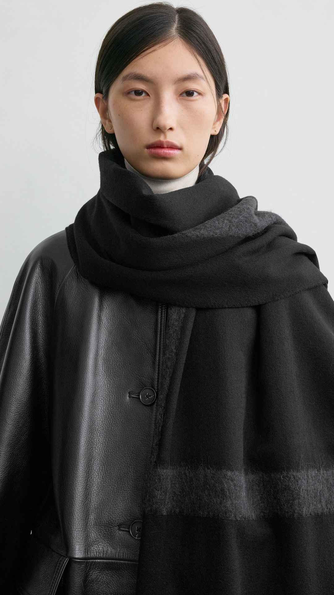 Toteme Monogram Twill Scarf