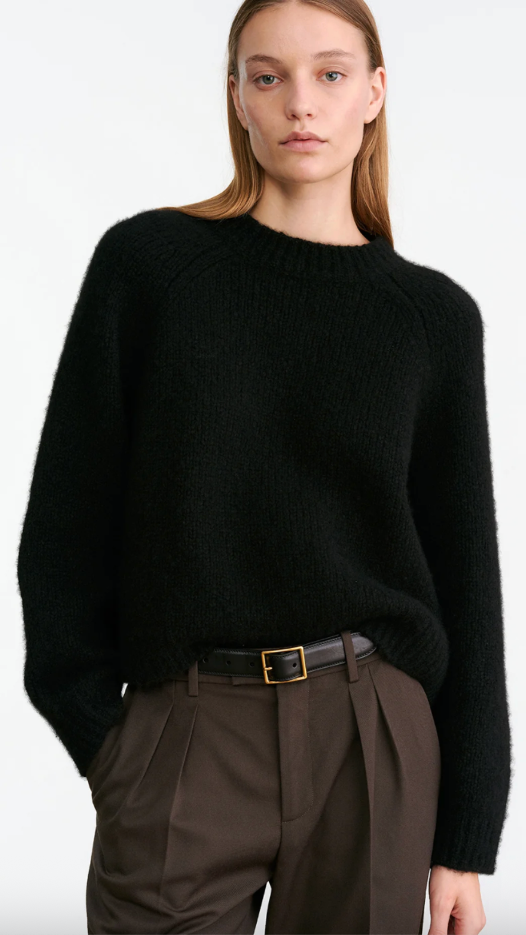 Nili Lotan Tomaso Sweater in Black