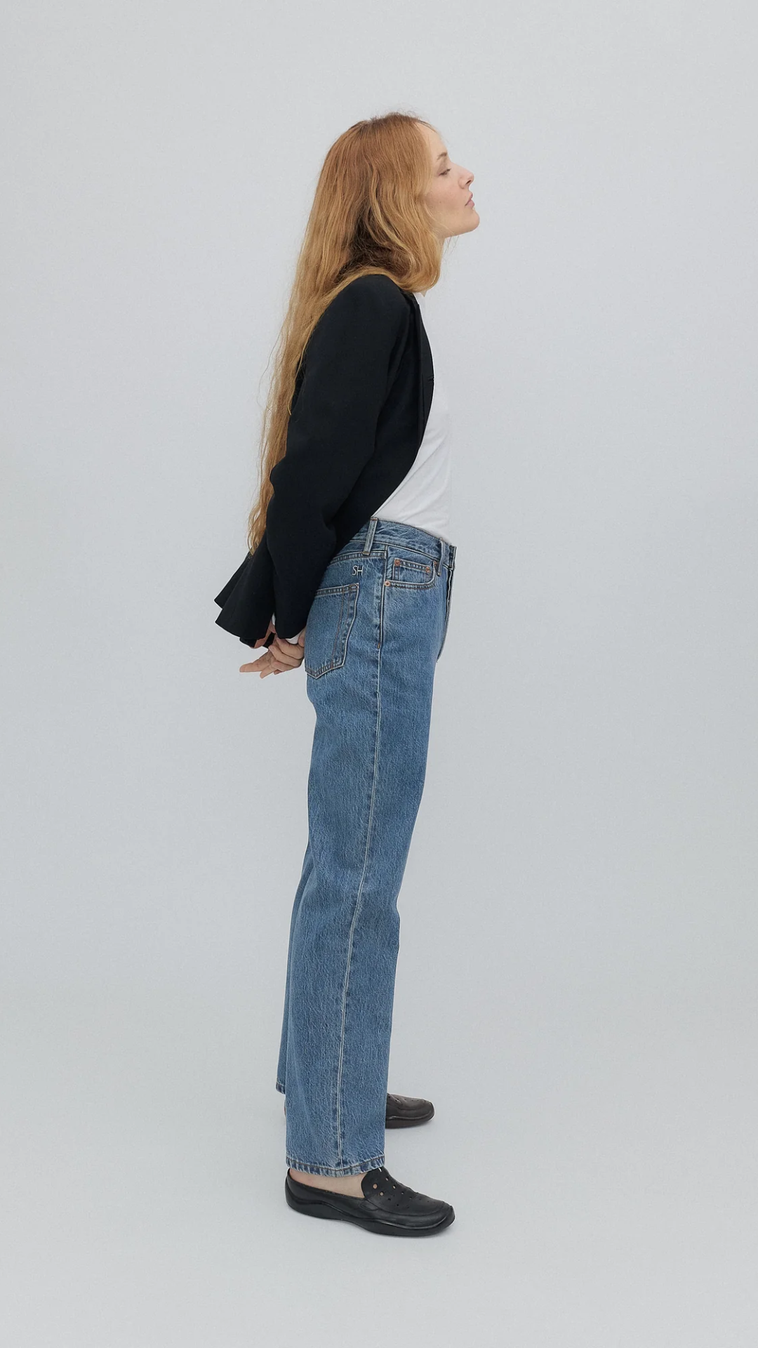 Still Here Childhood Jean in Classic Blue