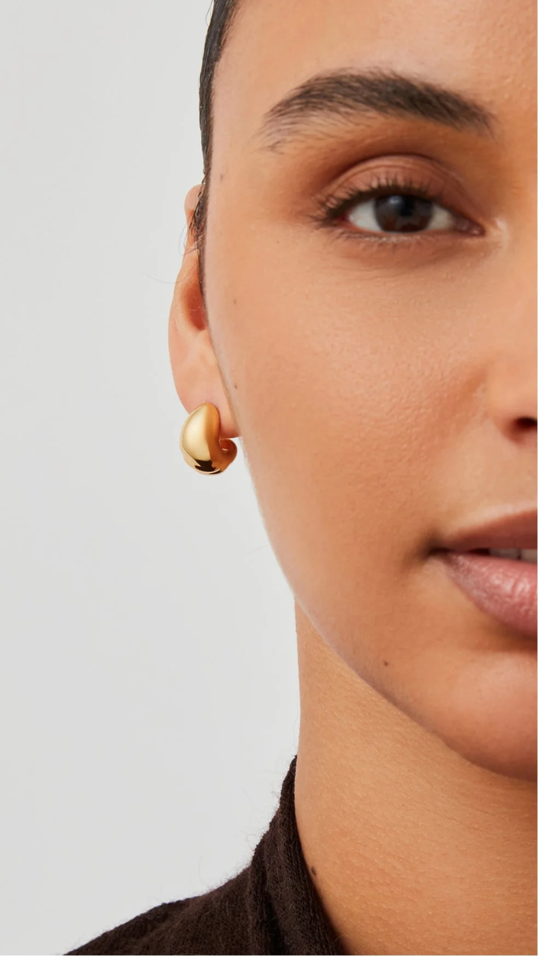 Jenny Bird Small Nelle Earrings in Gold