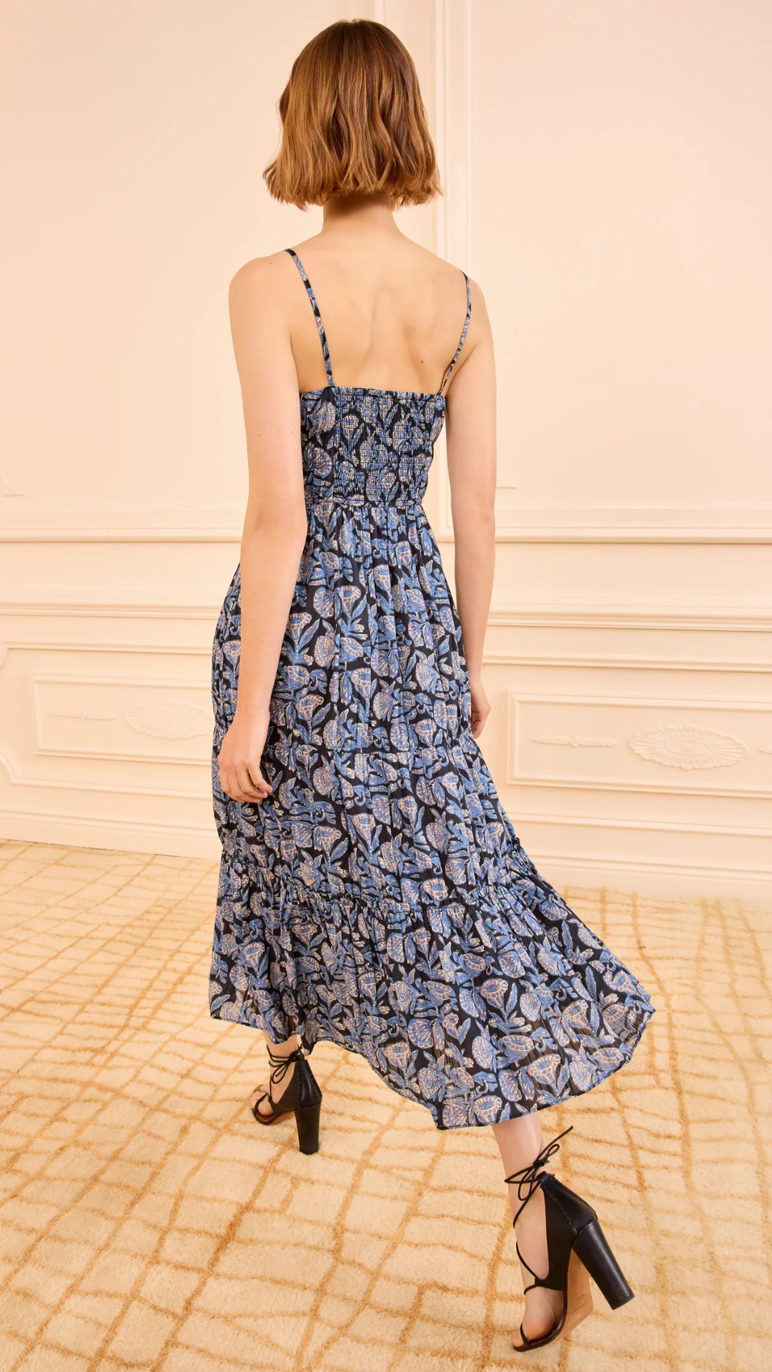 Ulla Johnson Aydin Cami Midi Dress in Zinnia