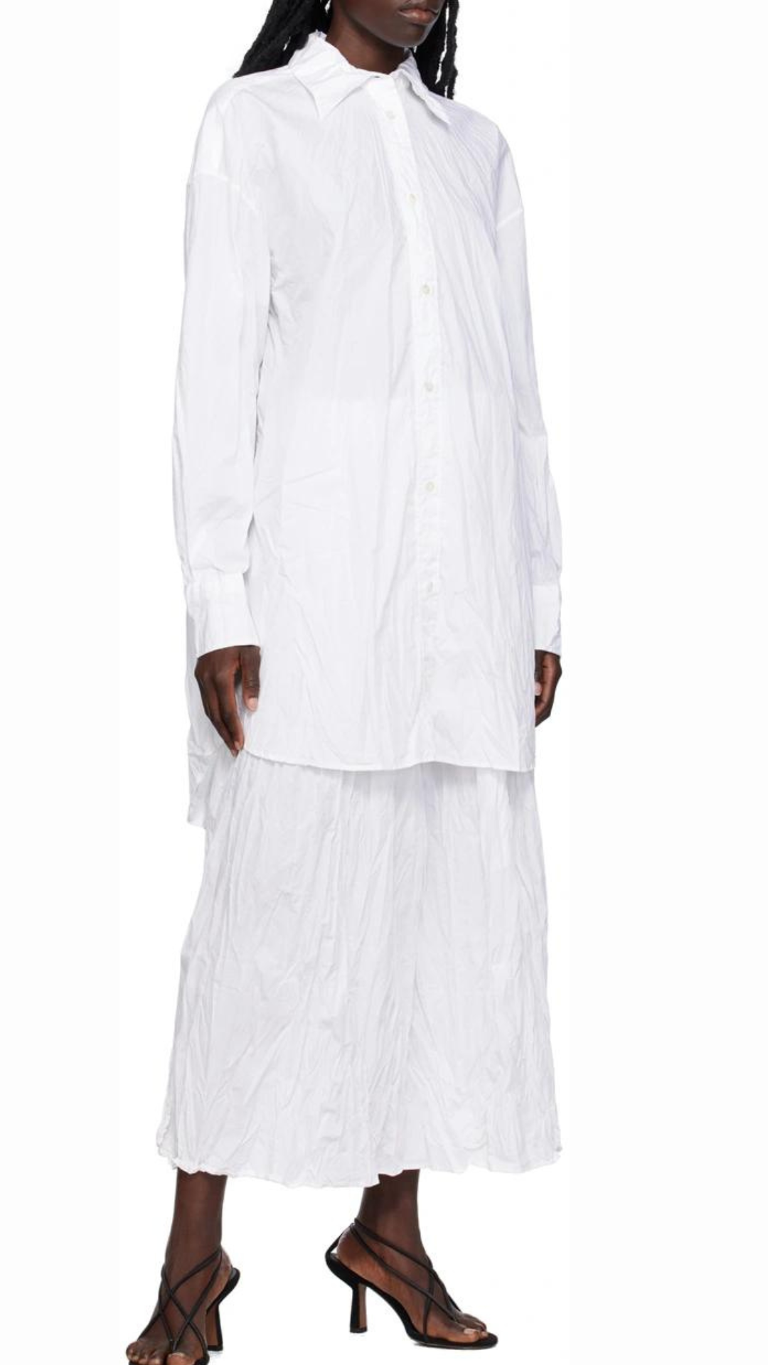 Bite Crease Shirt Dress