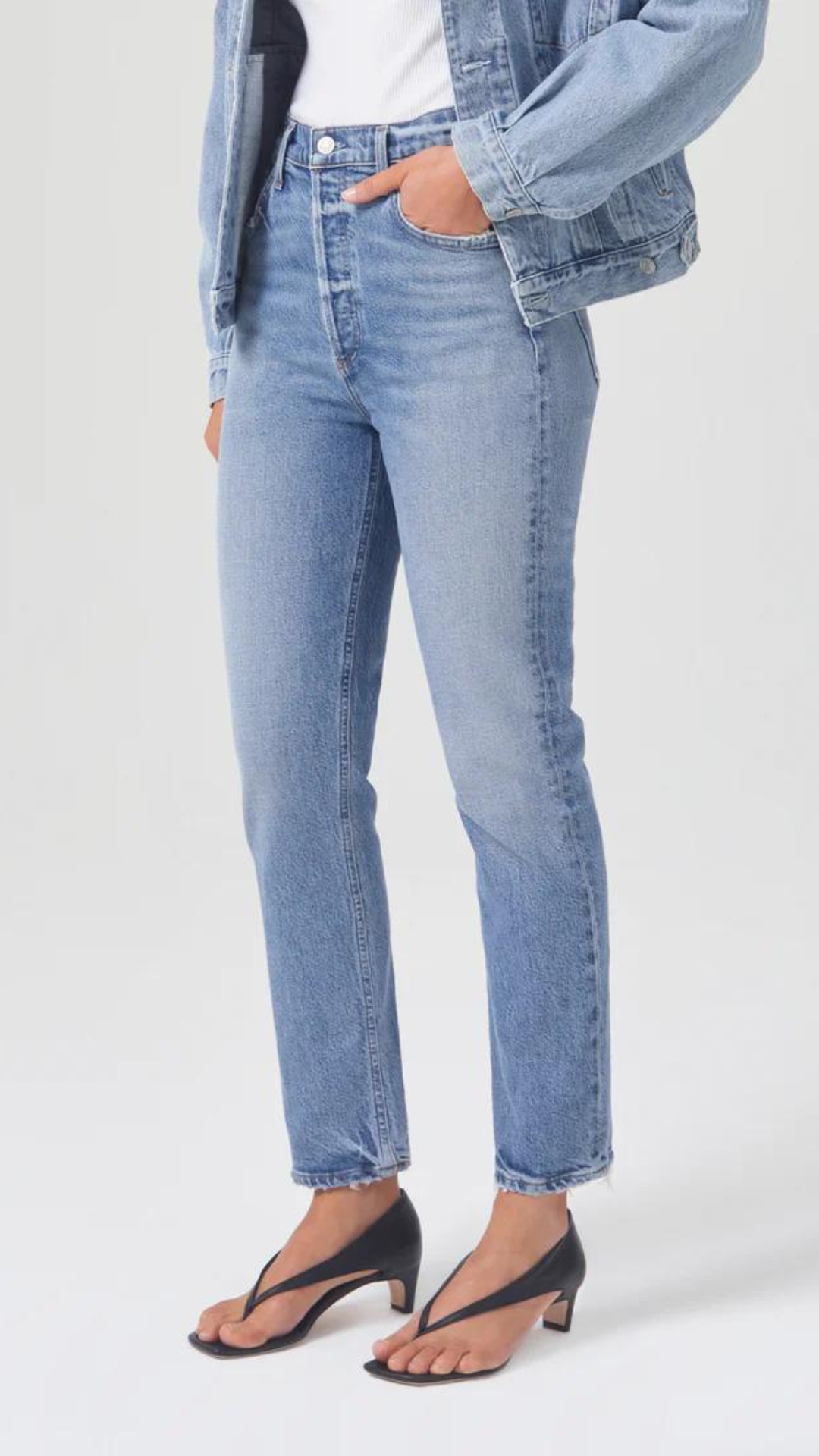 AGOLDE Riley Long Jean