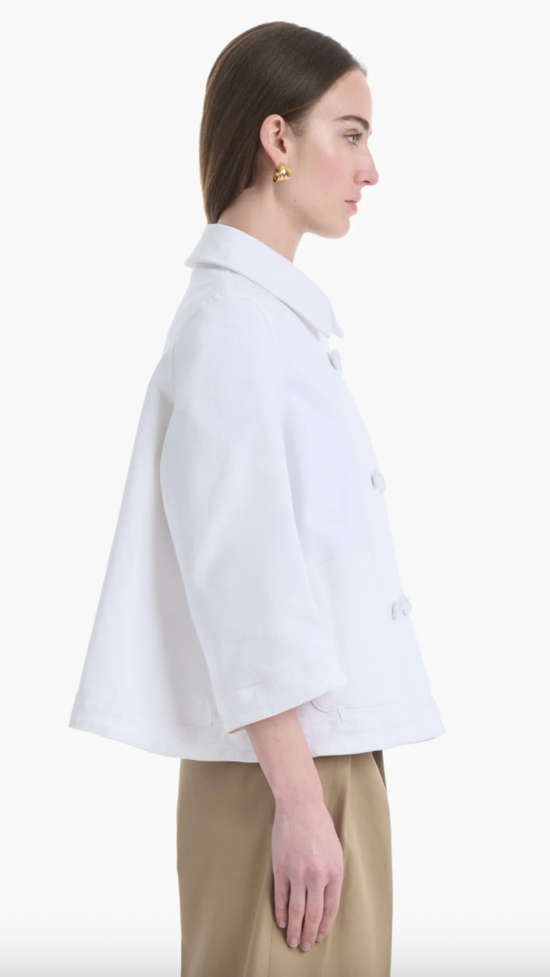 Altuzarra Hayden Jacket in Optic White