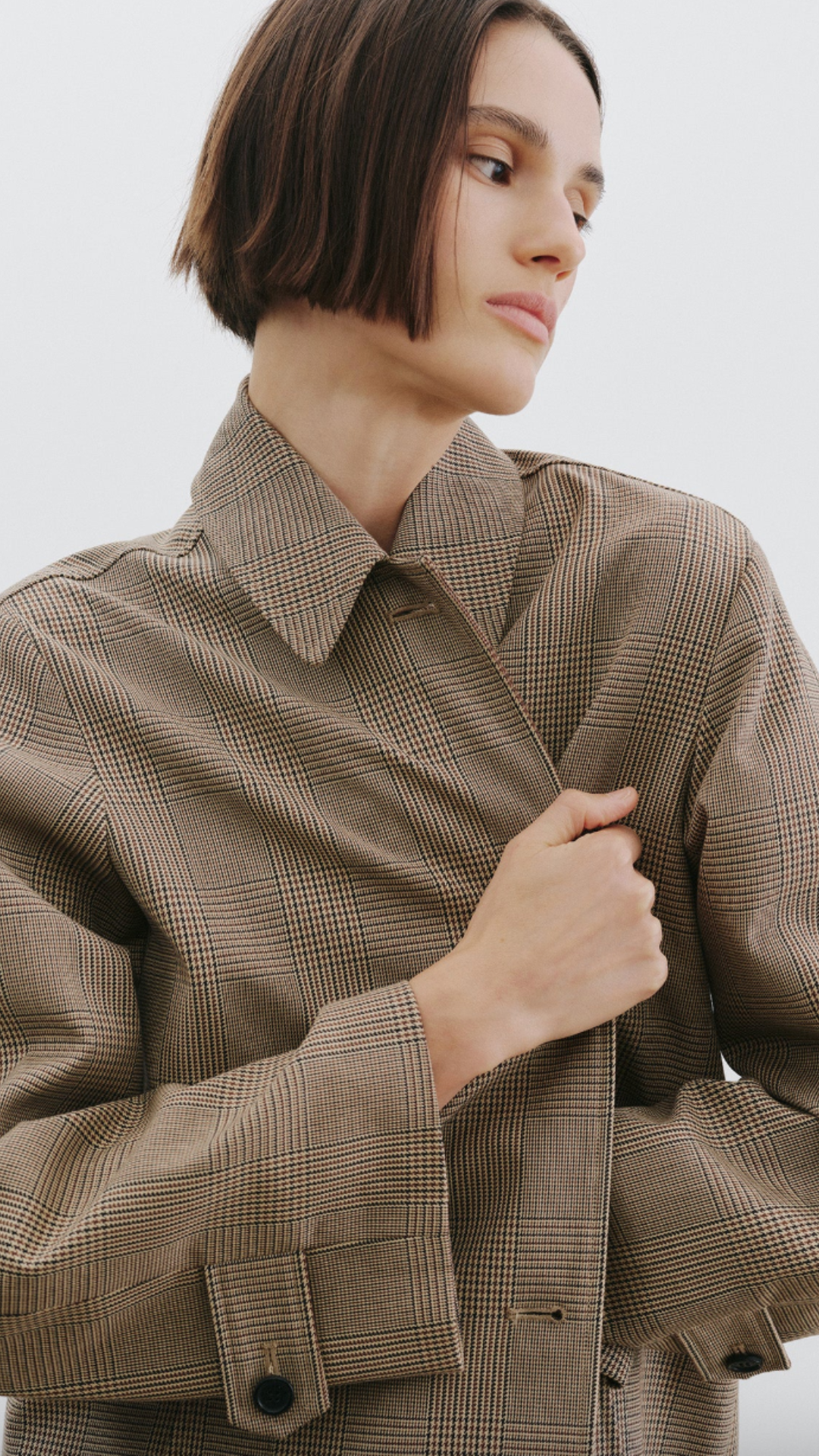 Nili Lotan Watson Duster Coat in Beige