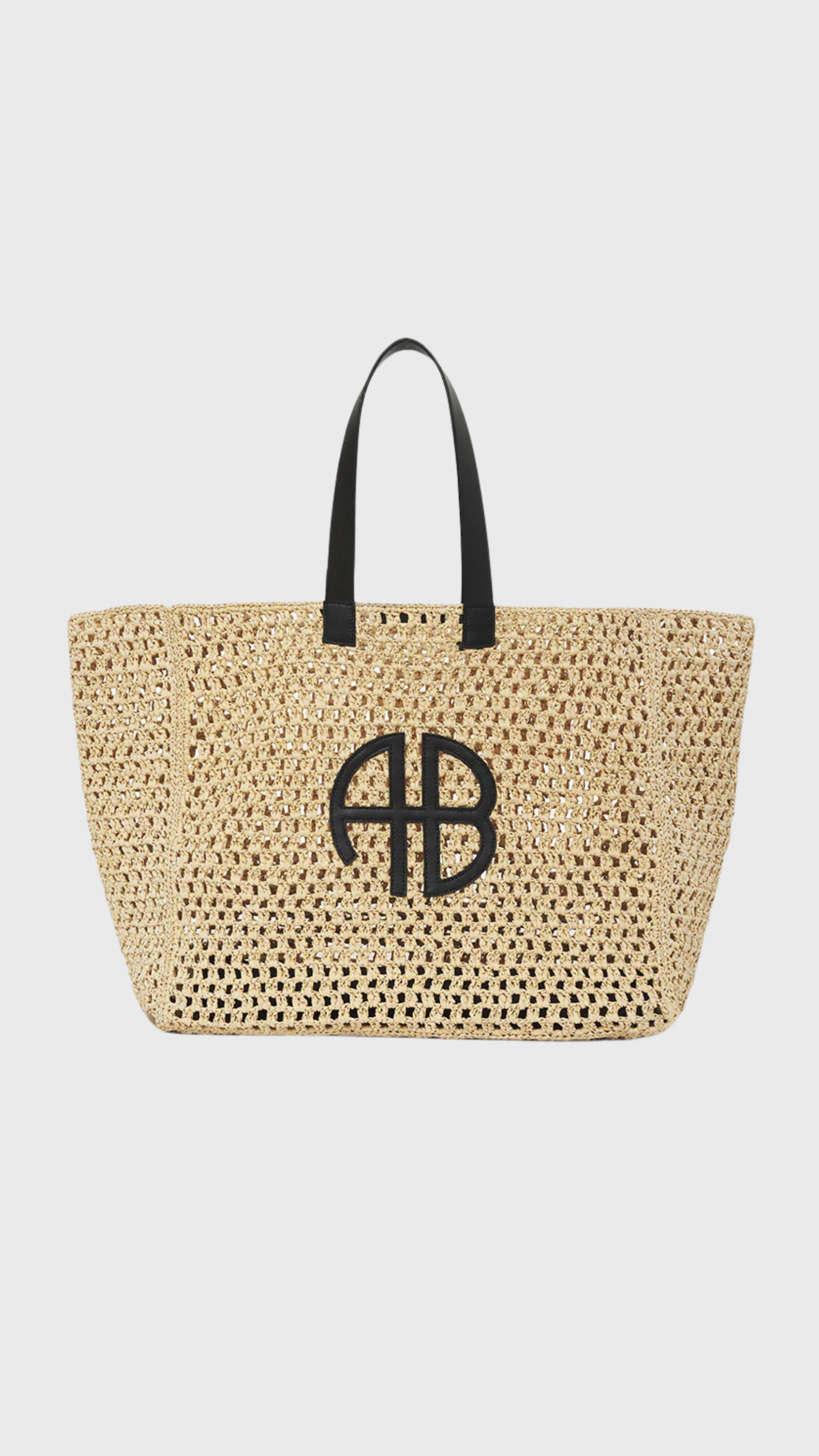 Anine Bing Large Rio Tote in Sand