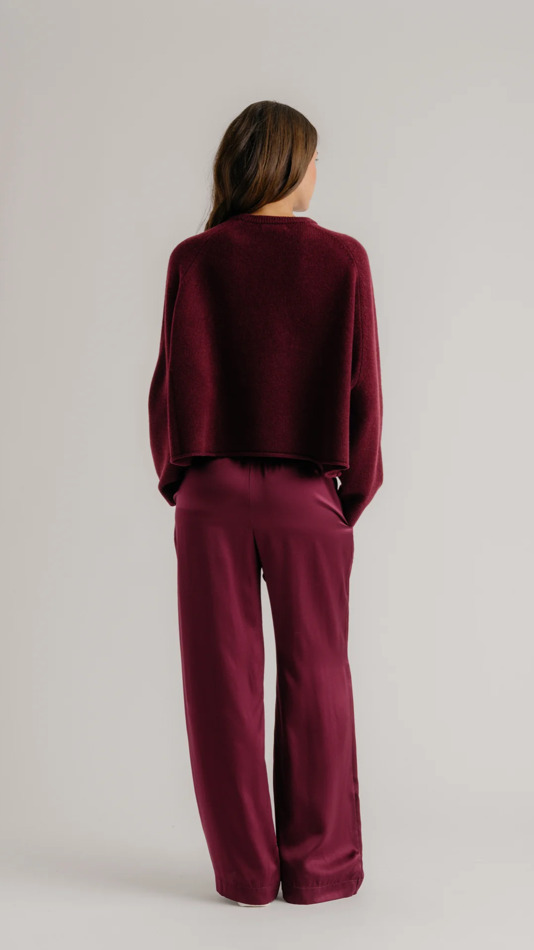 Sablyn Riya Saddle Raglan Crewneck Sweater