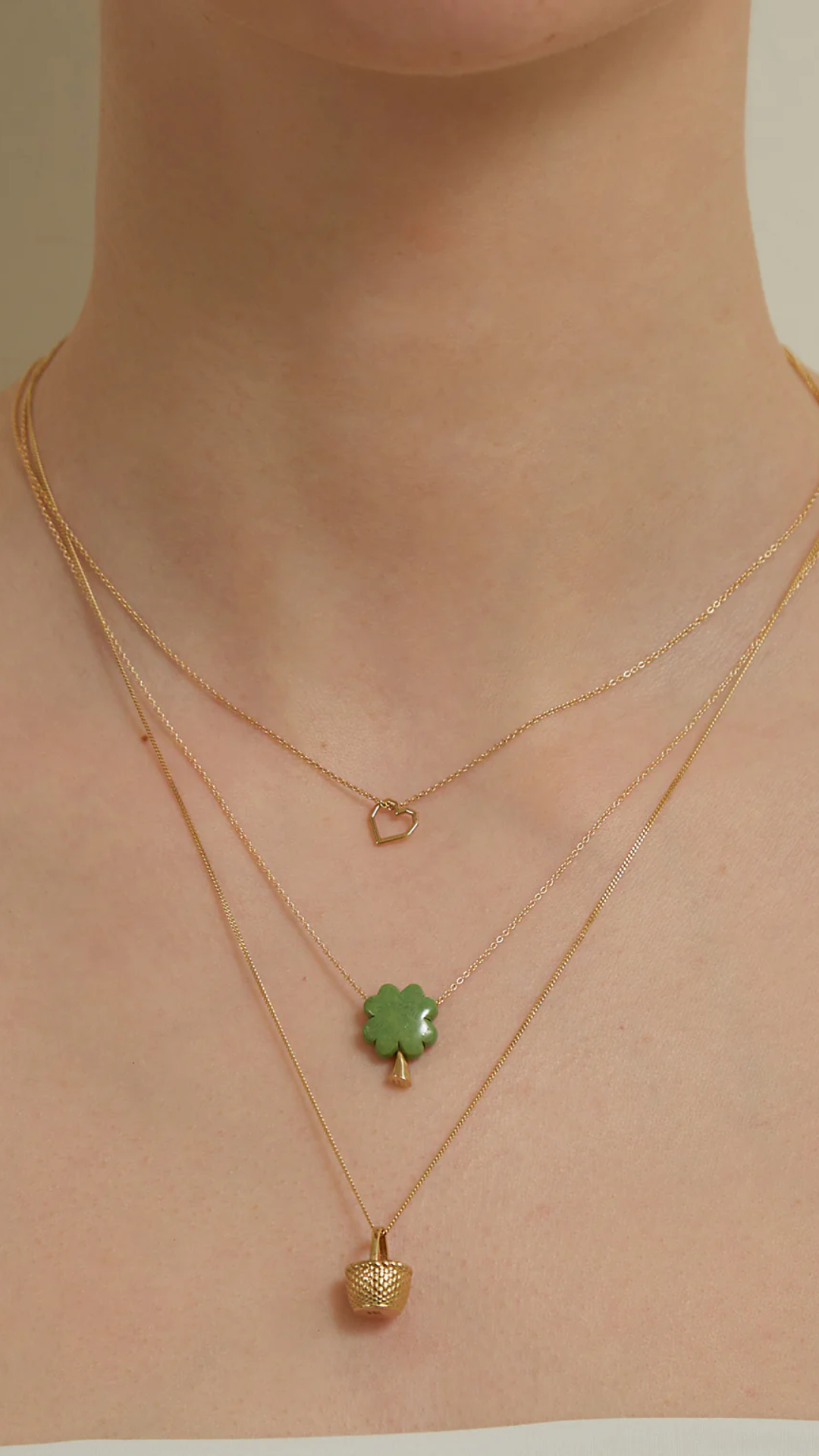 Aliita Mini Corazón Puro Necklace