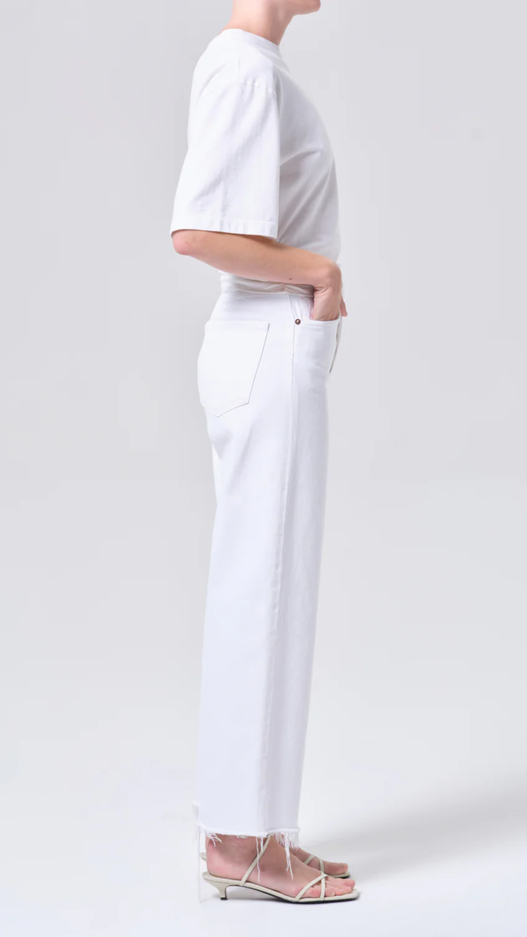 Agolde Ren Jean in Marshmallow