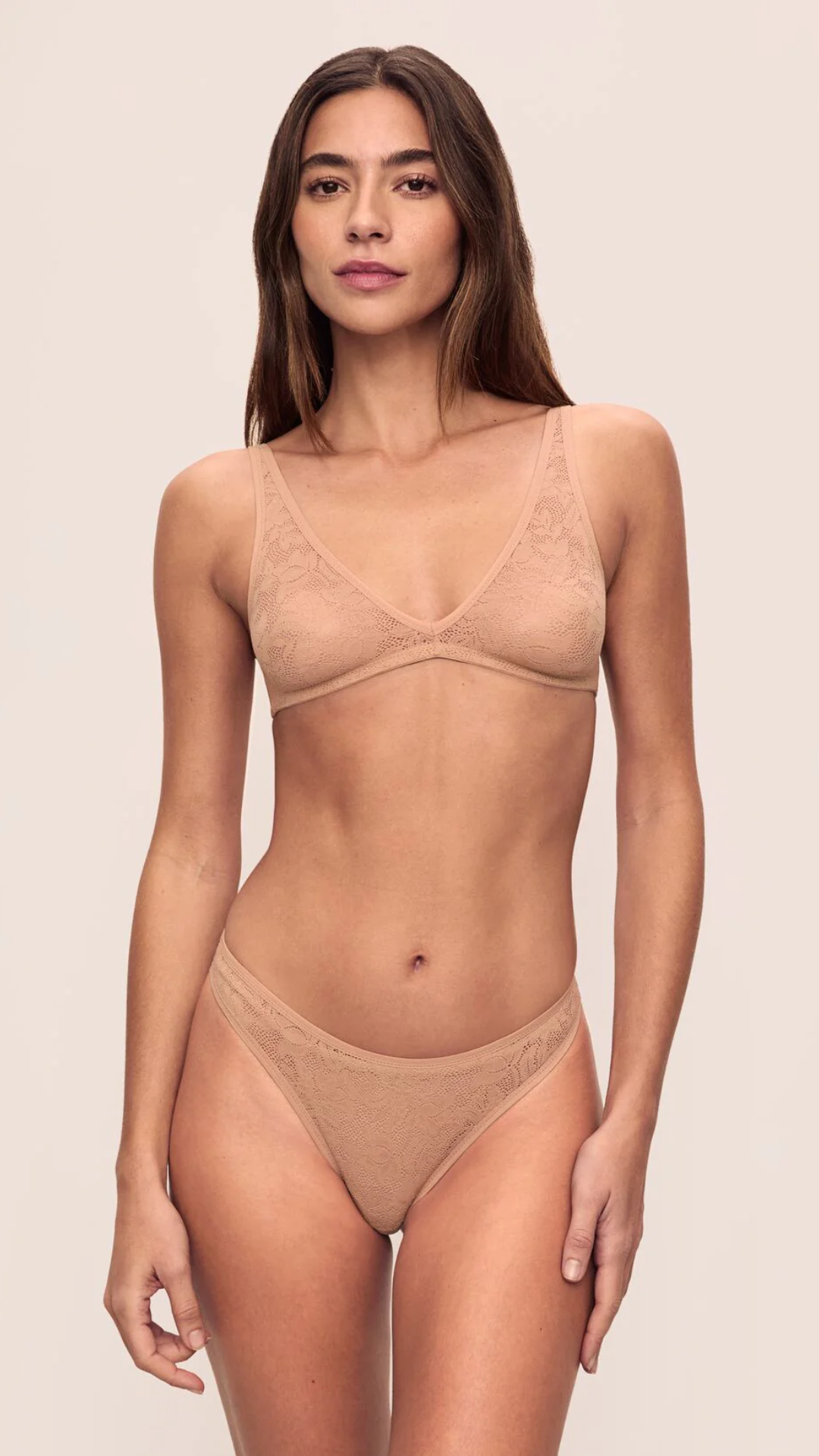 Eberjey Soft Stretch Thong in Sunkiss