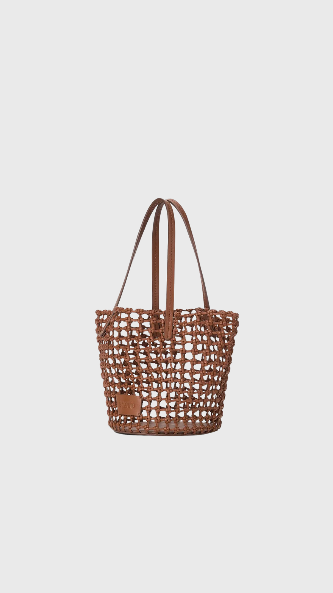 Staud Caro Bucket Bag in Tan