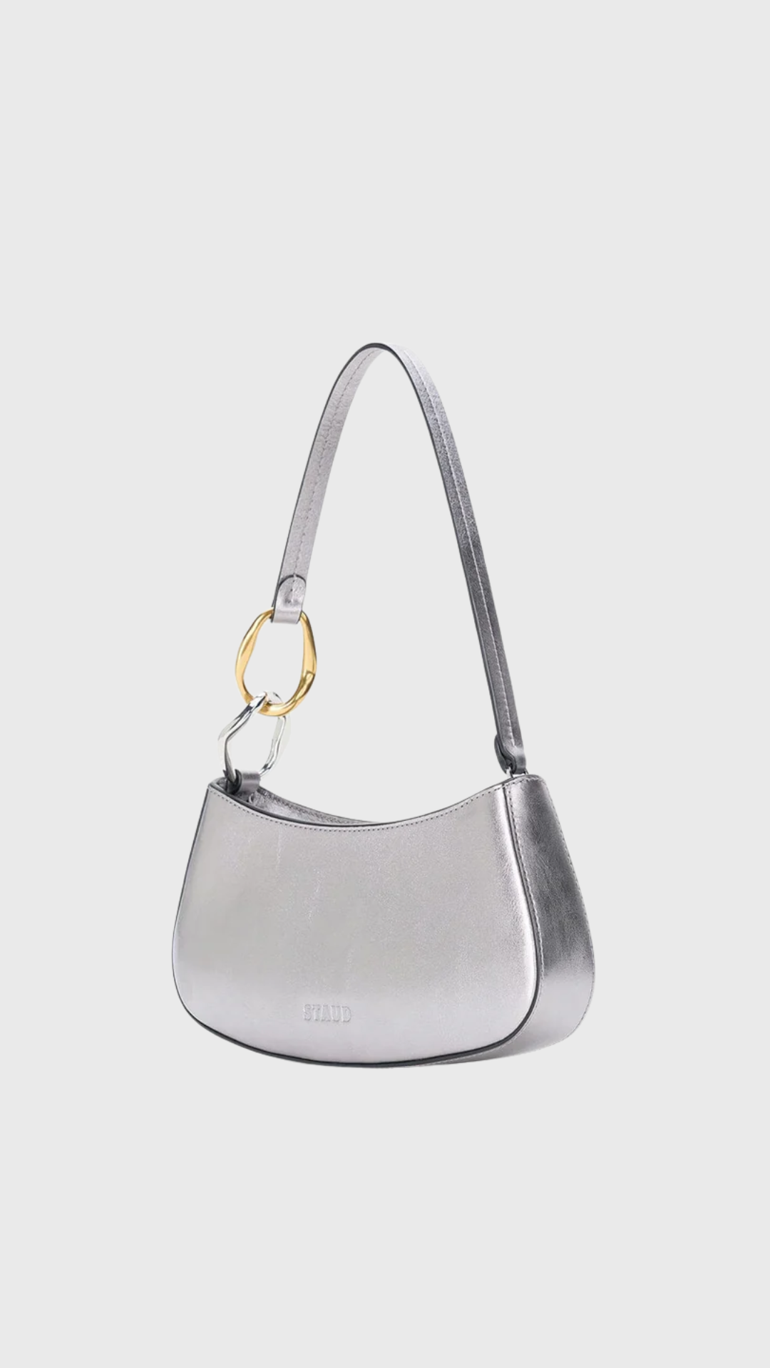 Staud Ollie Bag in Pewter