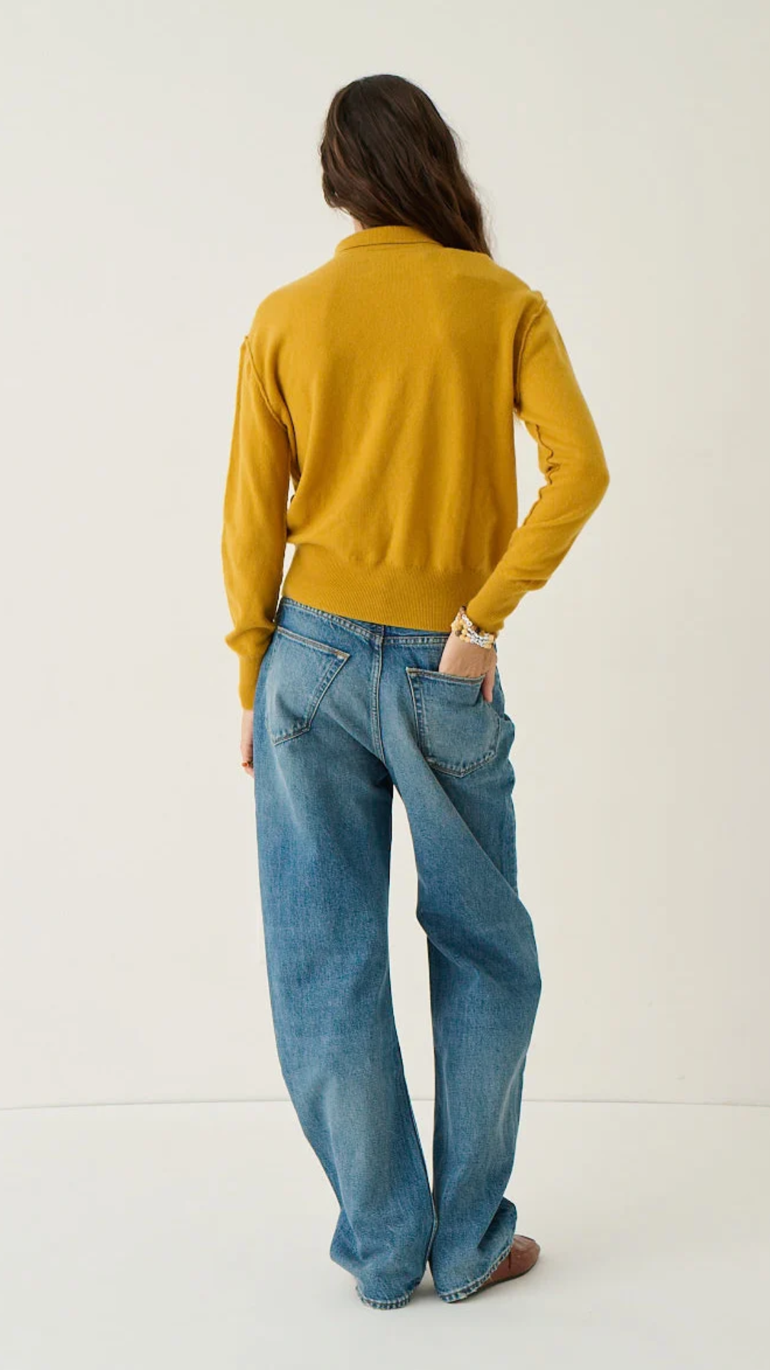 Jamie Haller The Polo Top in Amber