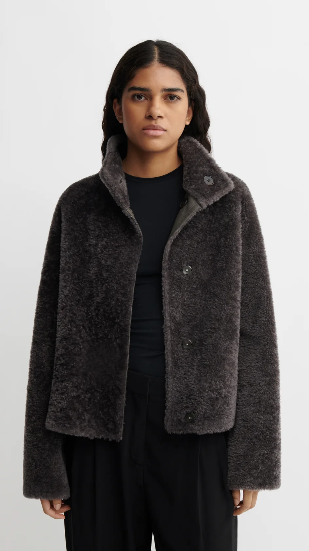 Arma Ariana Alba Nappa Jacket in Soil