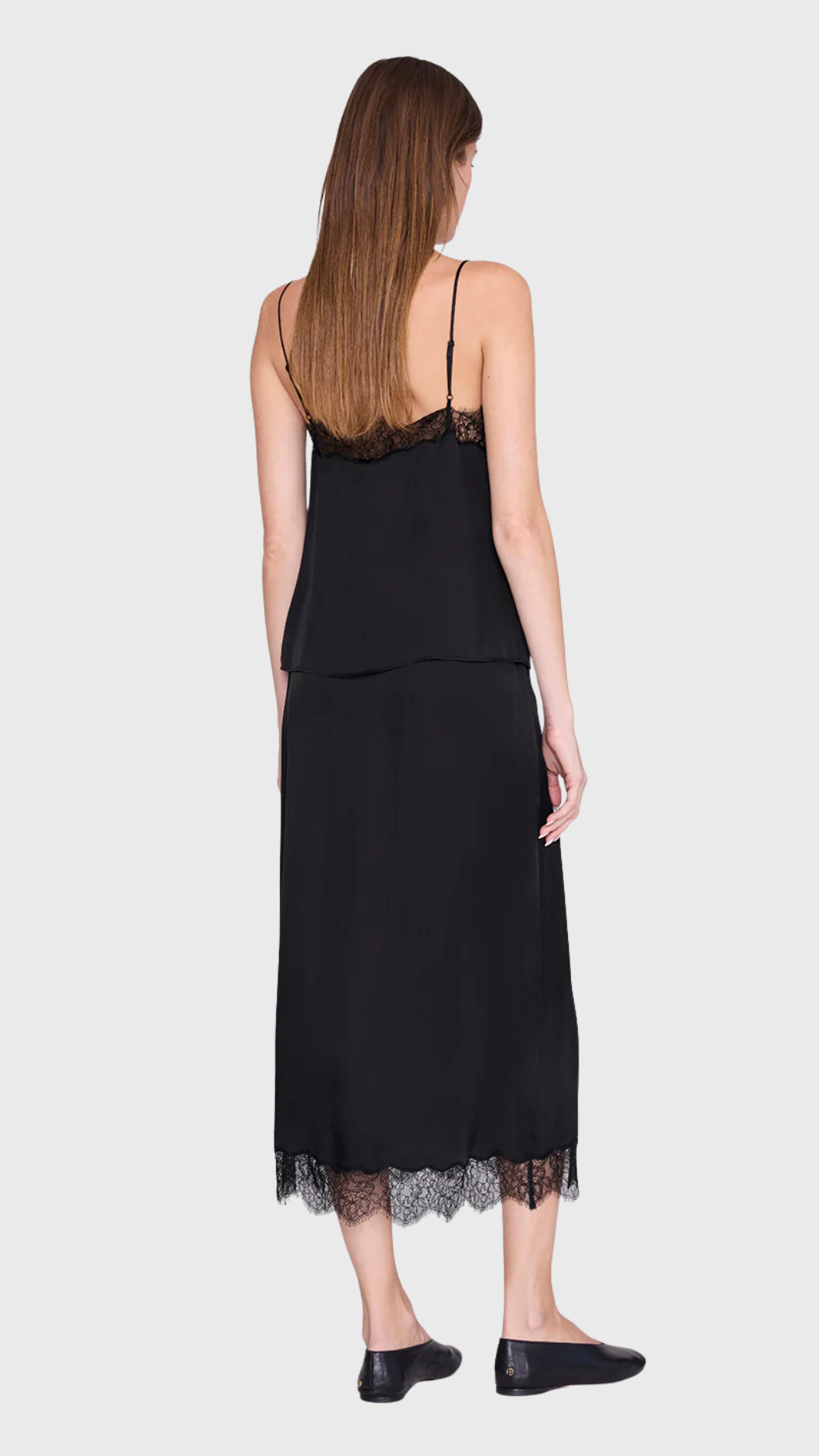 Anine Bing Shelby Skirt in Black