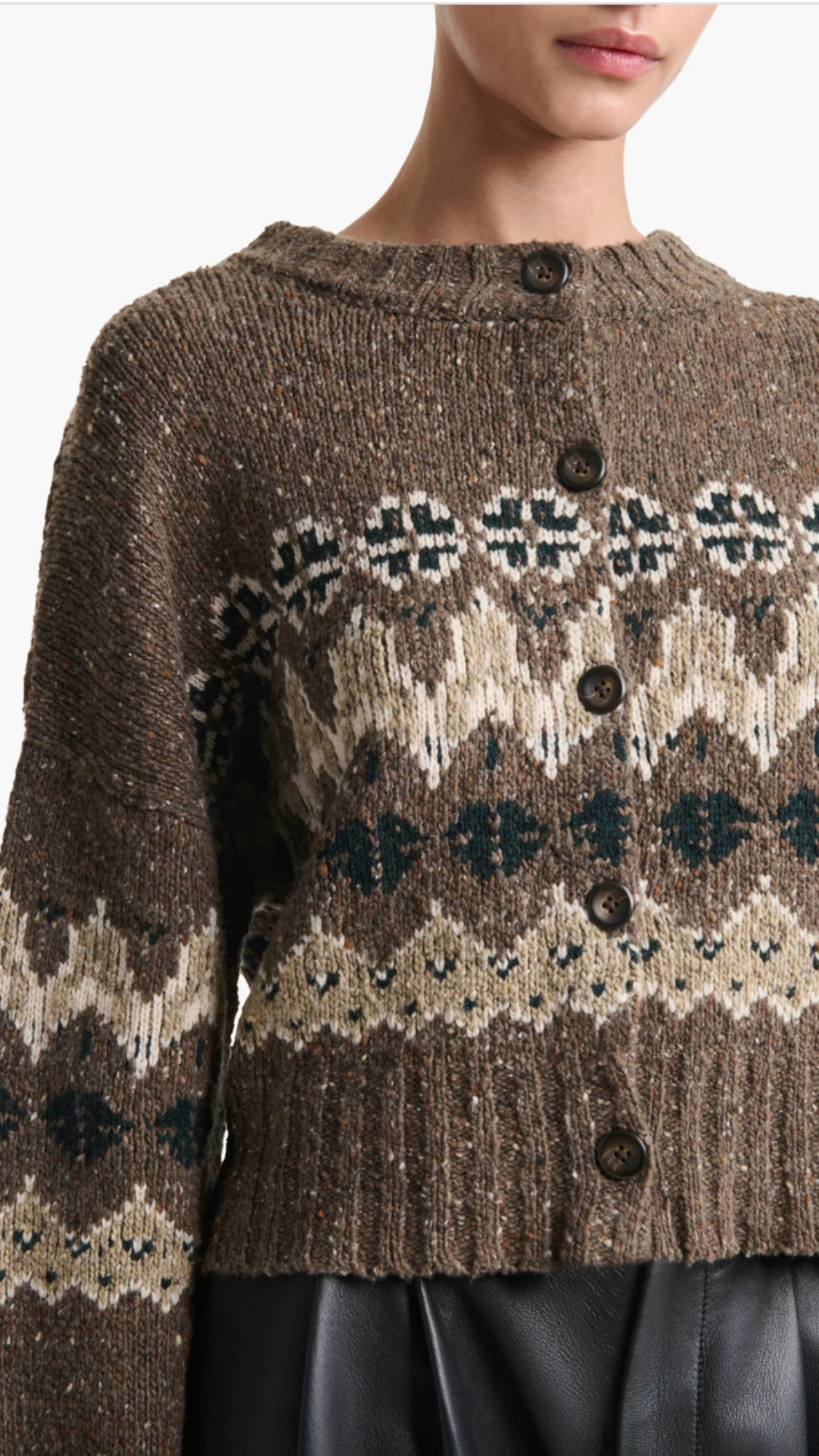Altuzarra Cammie Sweater in Oak Moss