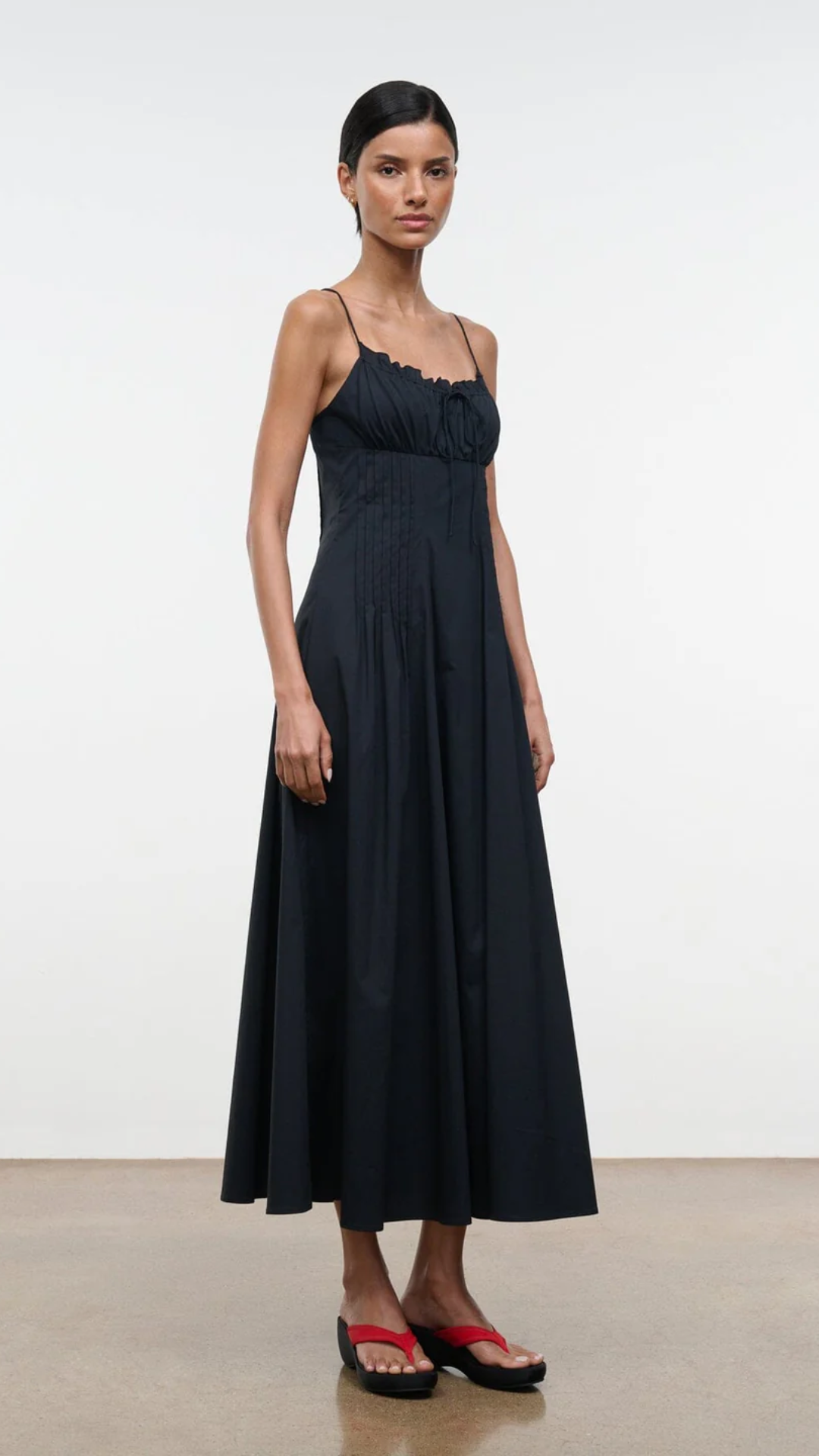Staud Margi Dress in Black