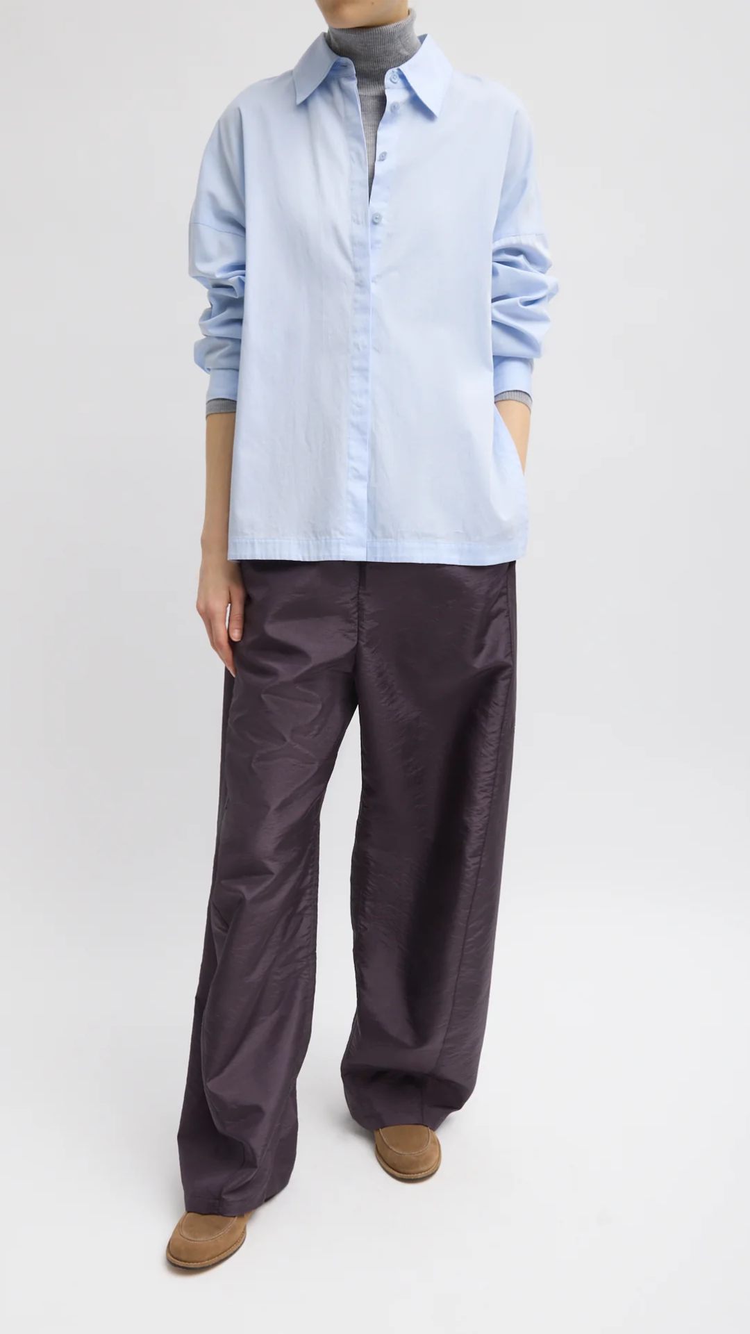 Tibi Gabe Oversized Shirt