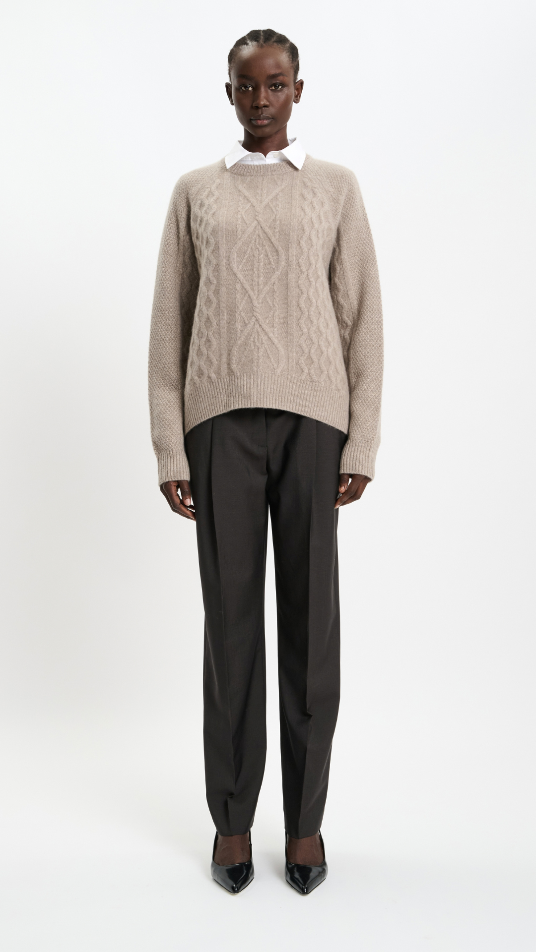 Arch4 Delilah Sweater in Beige Melange